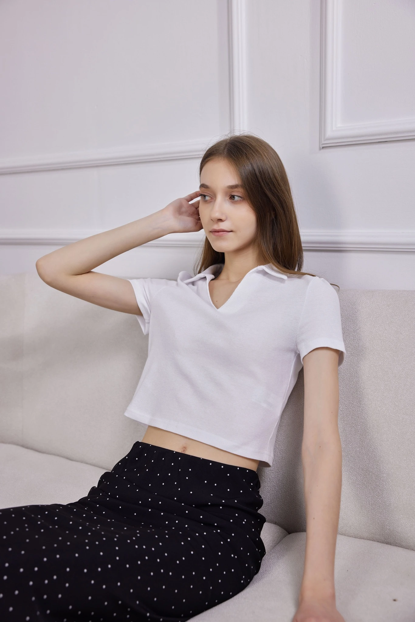 Футболка белый для женщин 41226-4 67