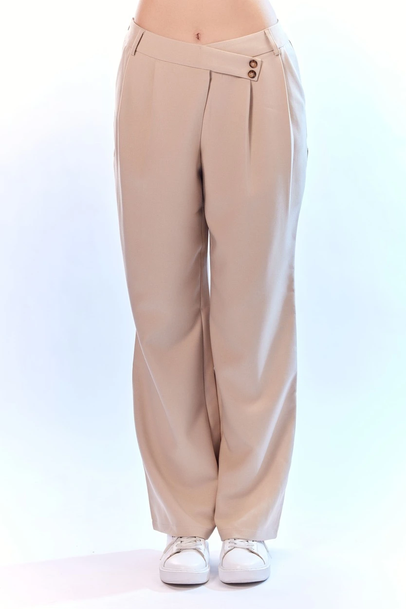 Брюки бежевый для женщин 44158-15 71