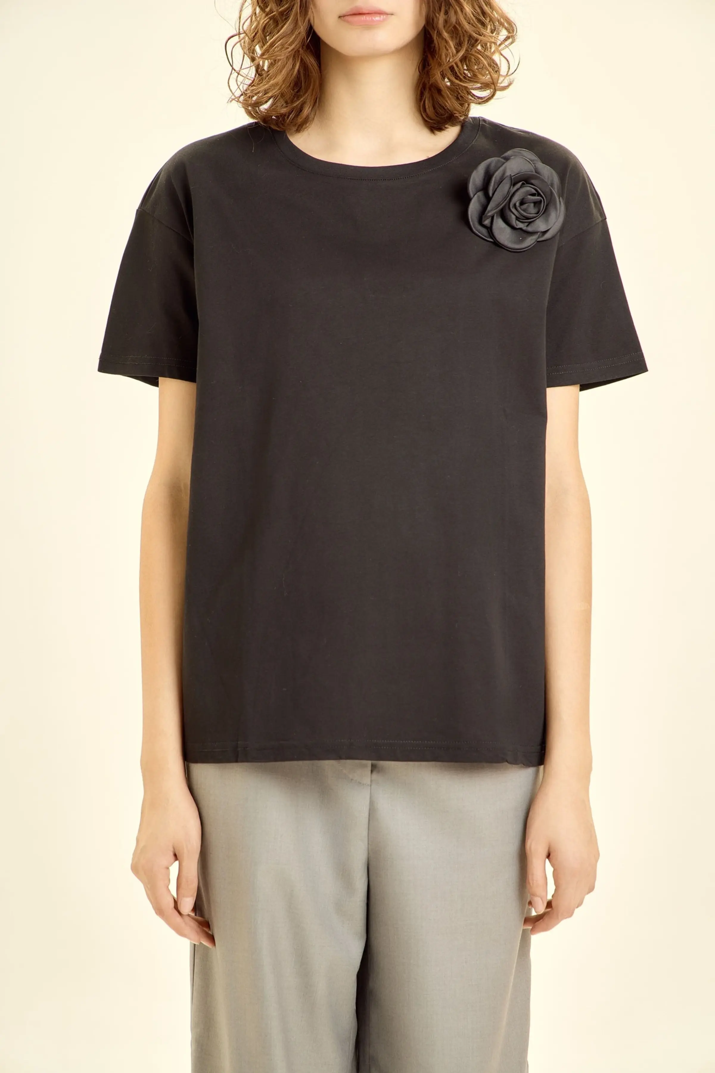 Футболка черный для женщин 46124-1 67