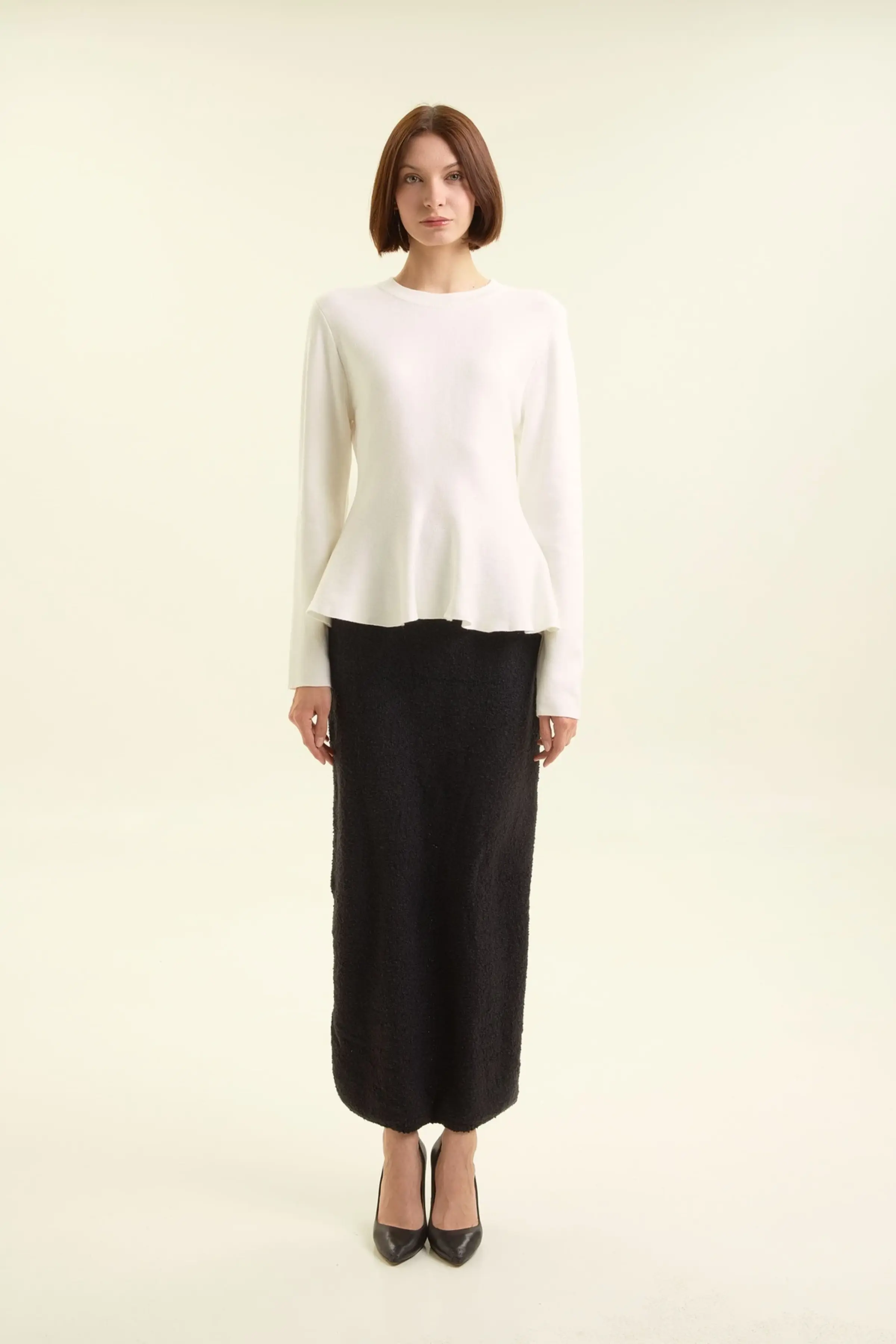 Юбка черный для женщин 47188-1 52