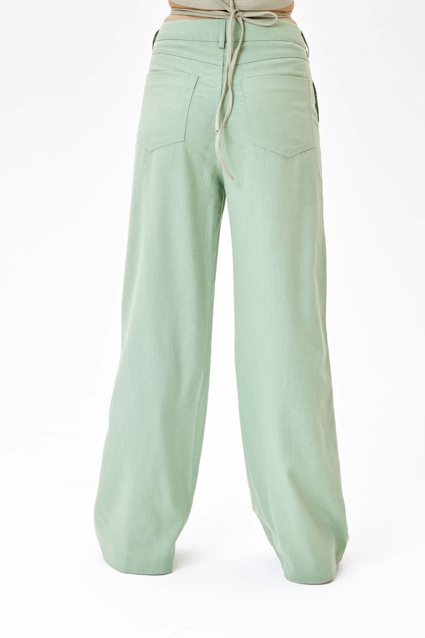 Брюки светло-зеленый для женщин 253/251/37296-8 71