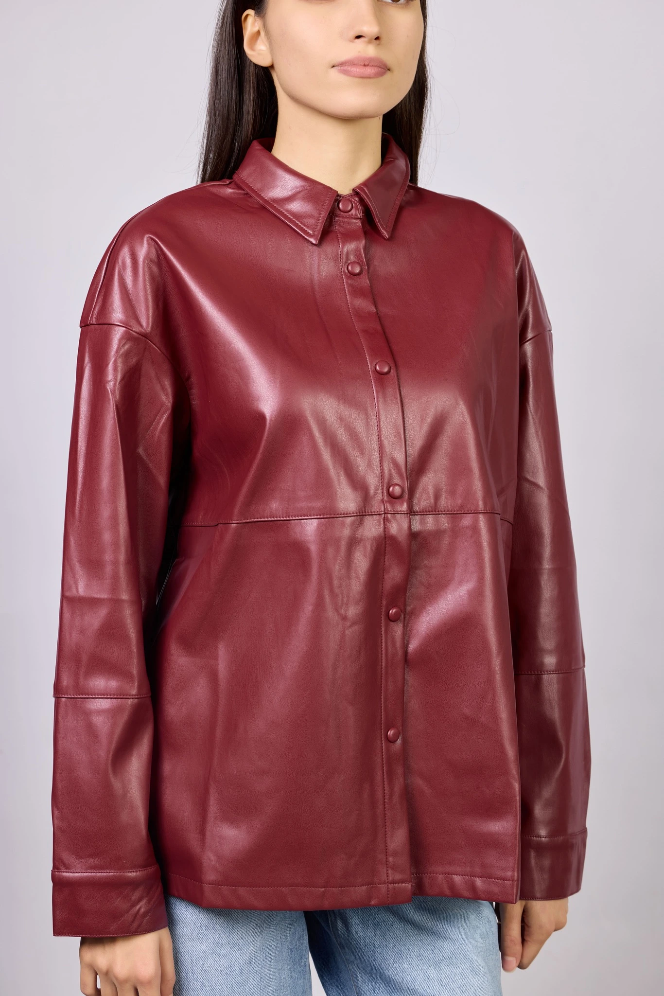 Рубашка бордовый для женщин 42208-67 66