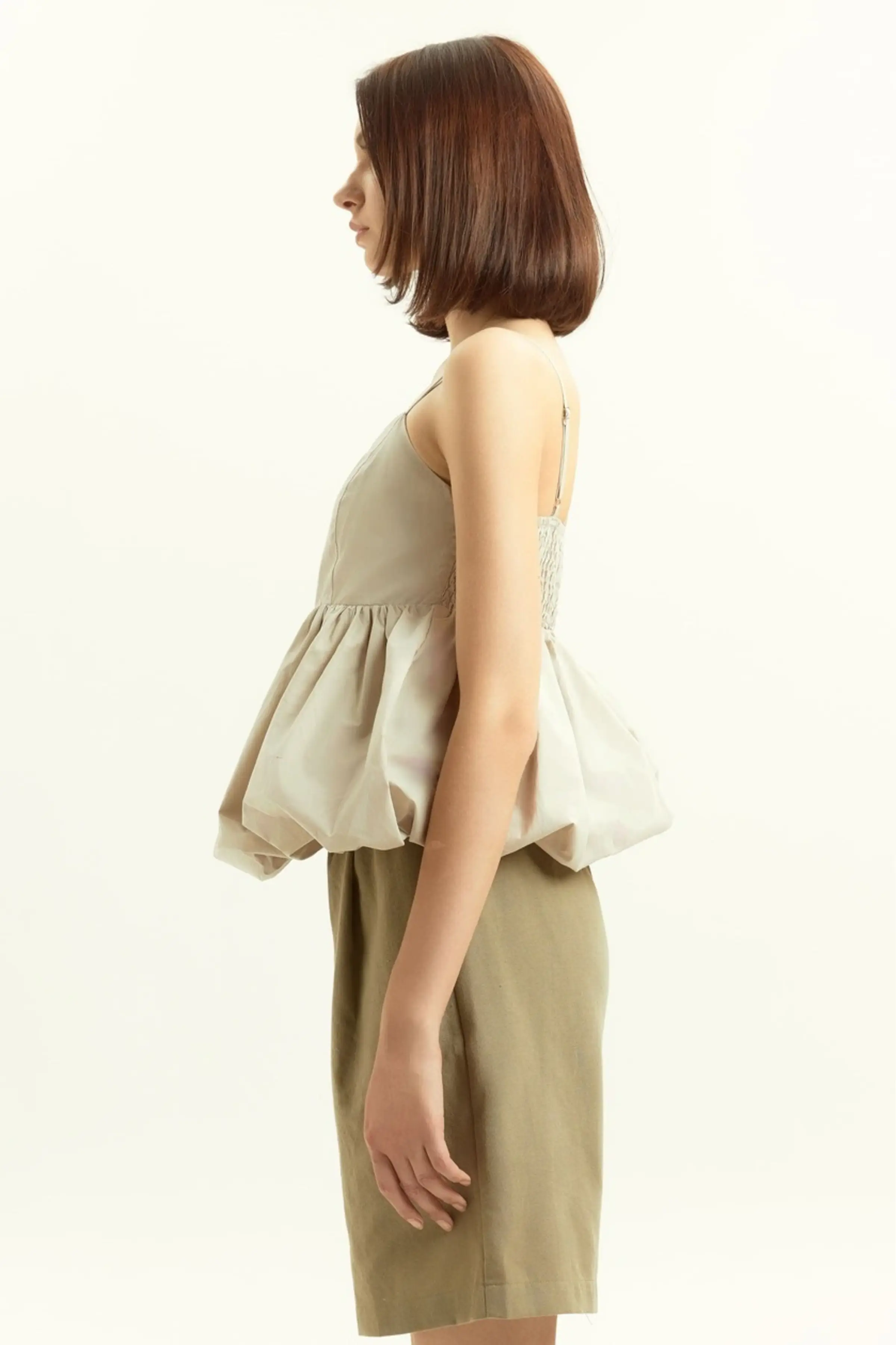 Топ хаки для женщин 45194-14 46