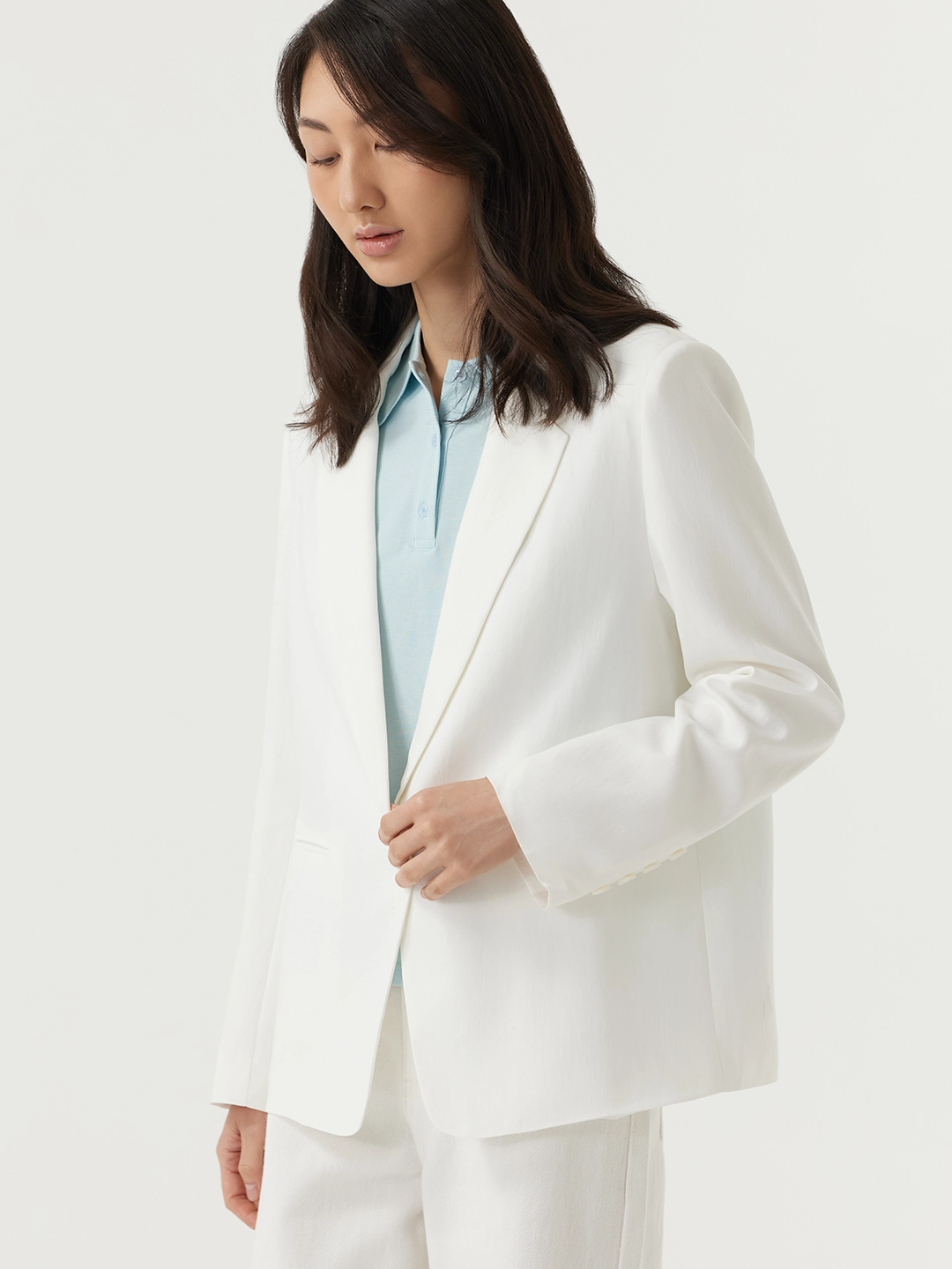 Жакет белый для женщин 48236-4 64