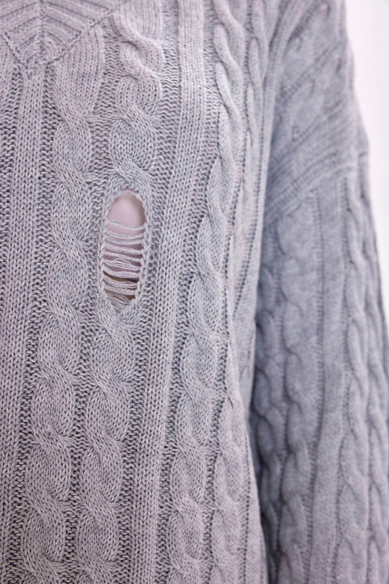 Свитер серый для женщин 39241-61 65