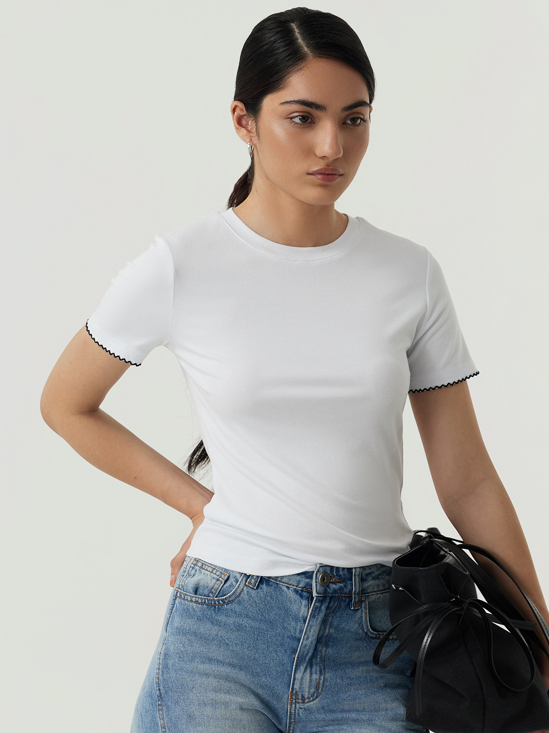 Футболка белый для женщин 48201-4 67