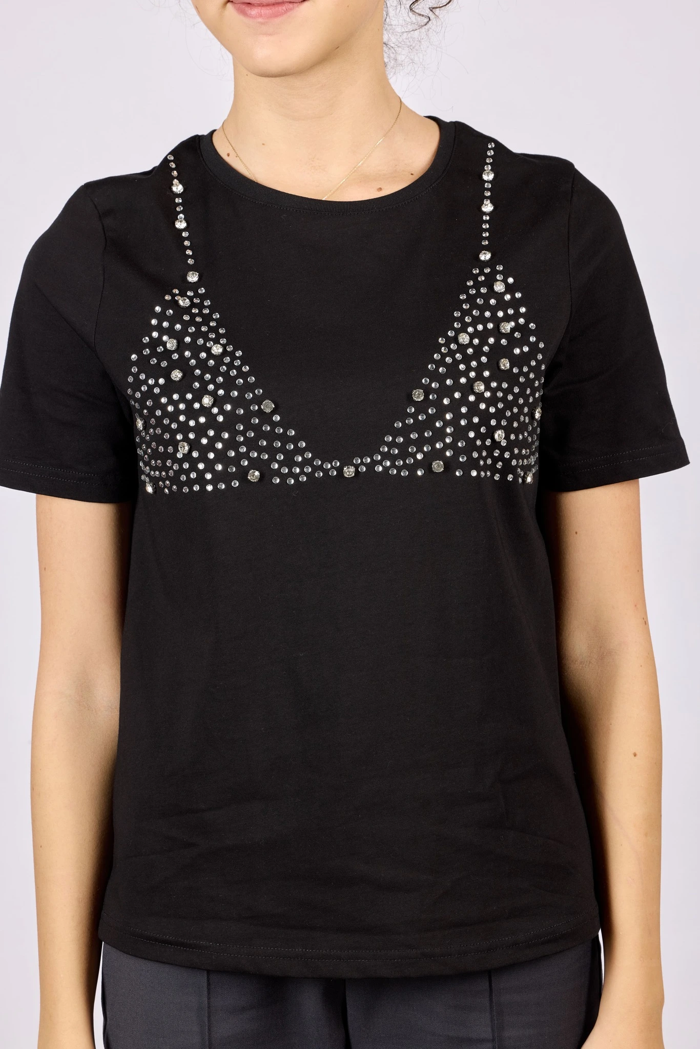 Футболка черный для женщин 44269-1 67