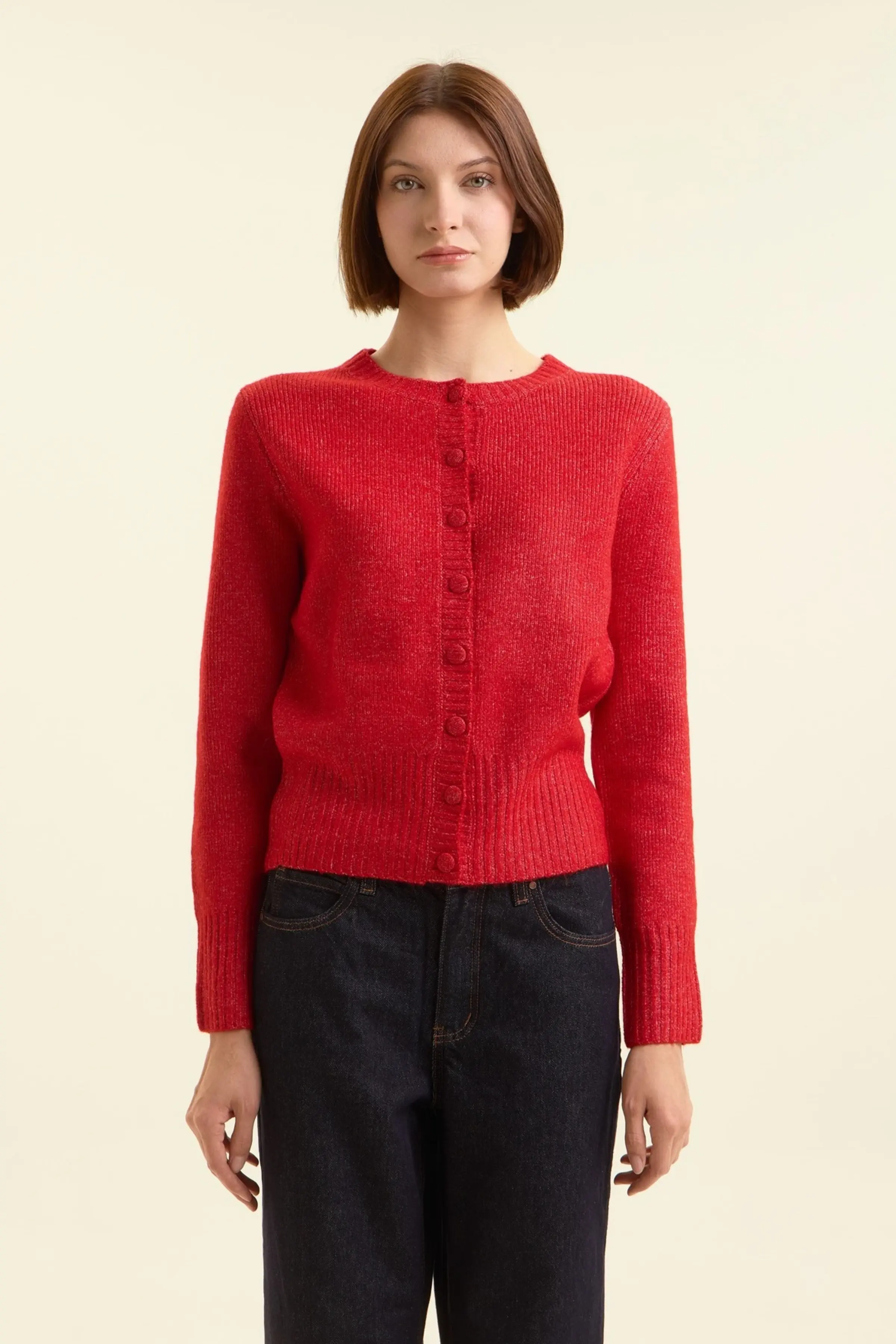 Кардиган красный для женщин 47164-7 50