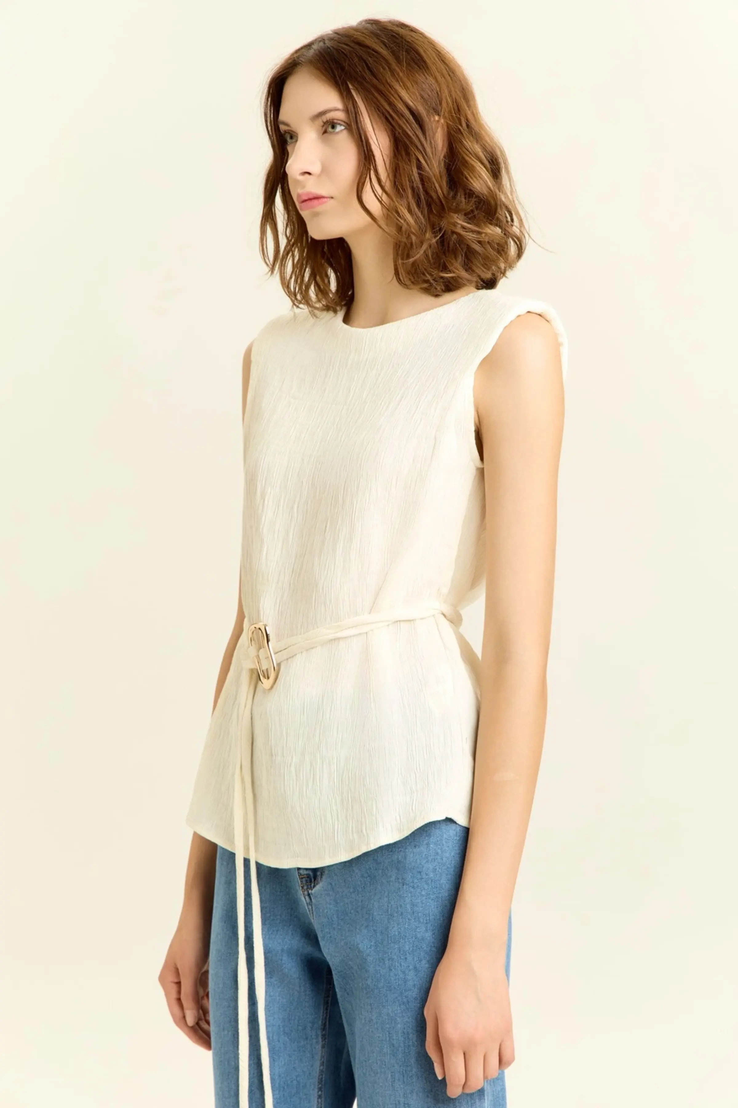 Блузка айвори для женщин 45220-234 28