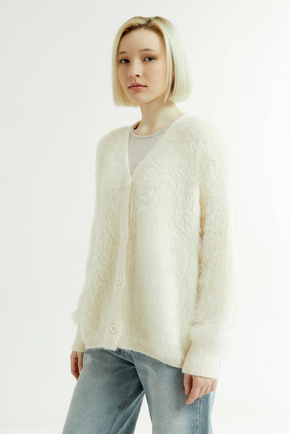 Кардиган бежевый для женщин 43142-15 50