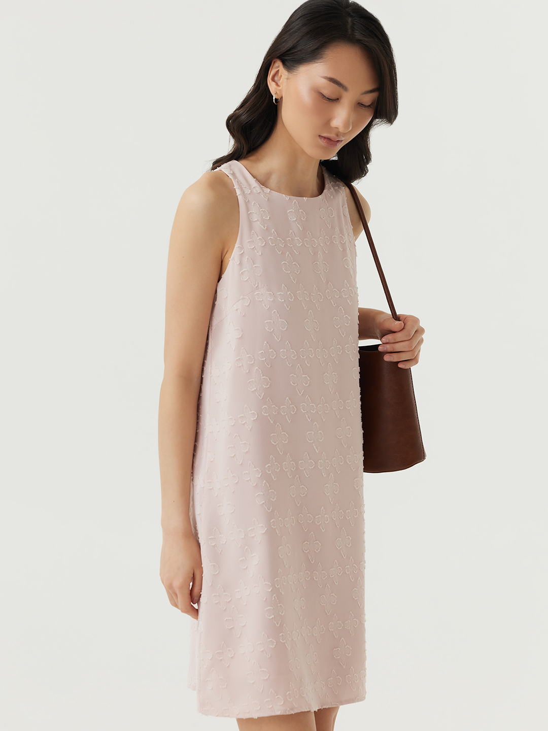 Платье розовый для женщин 48166-17 54