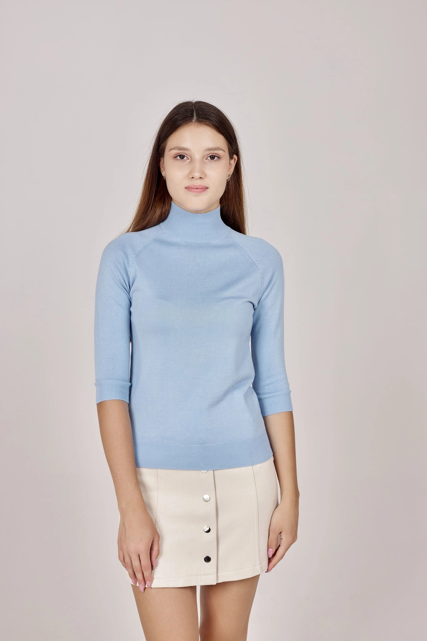 Водолазка голубой для женщин 152/183/32121-10 73