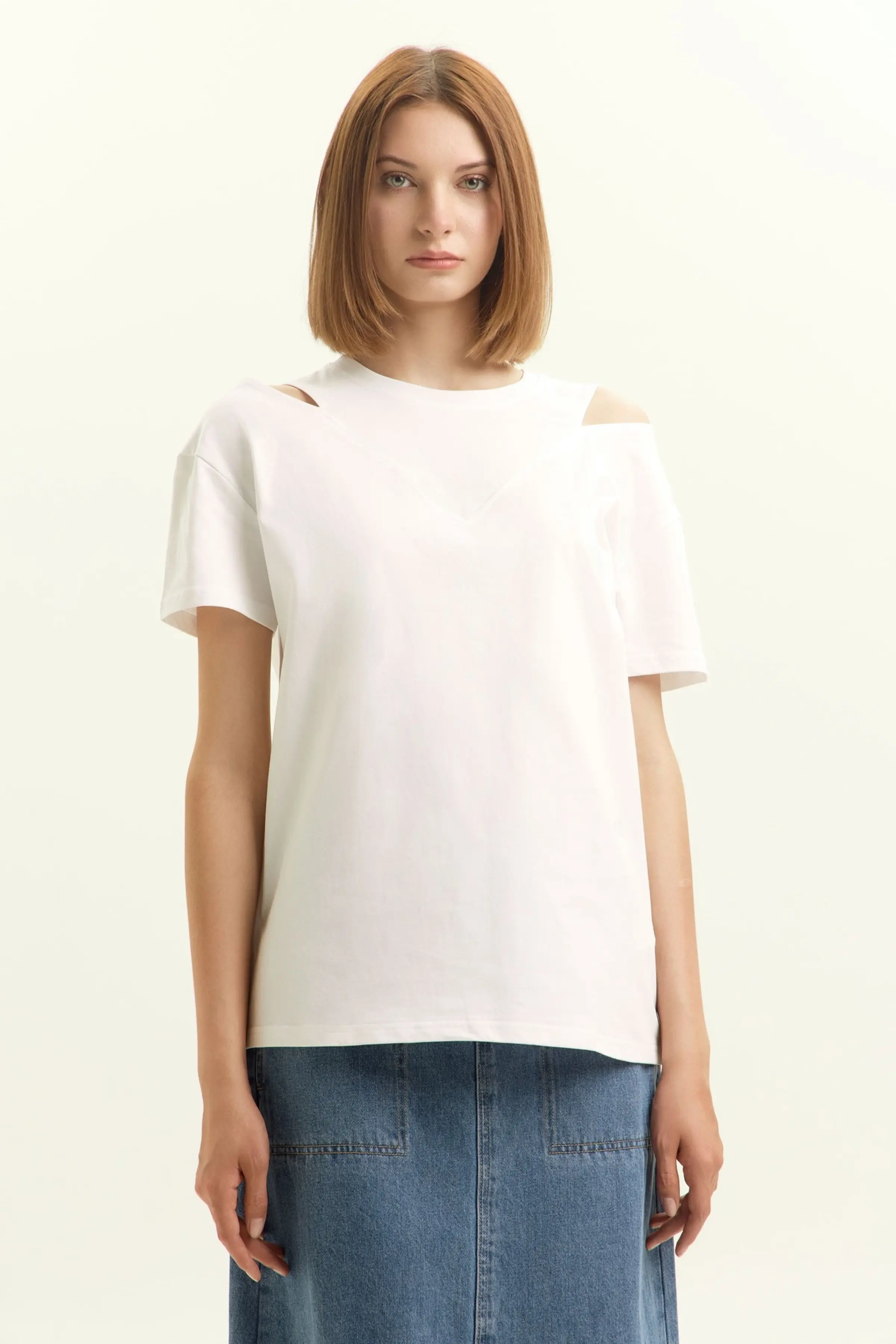 Футболка белый для женщин 45255-4 67