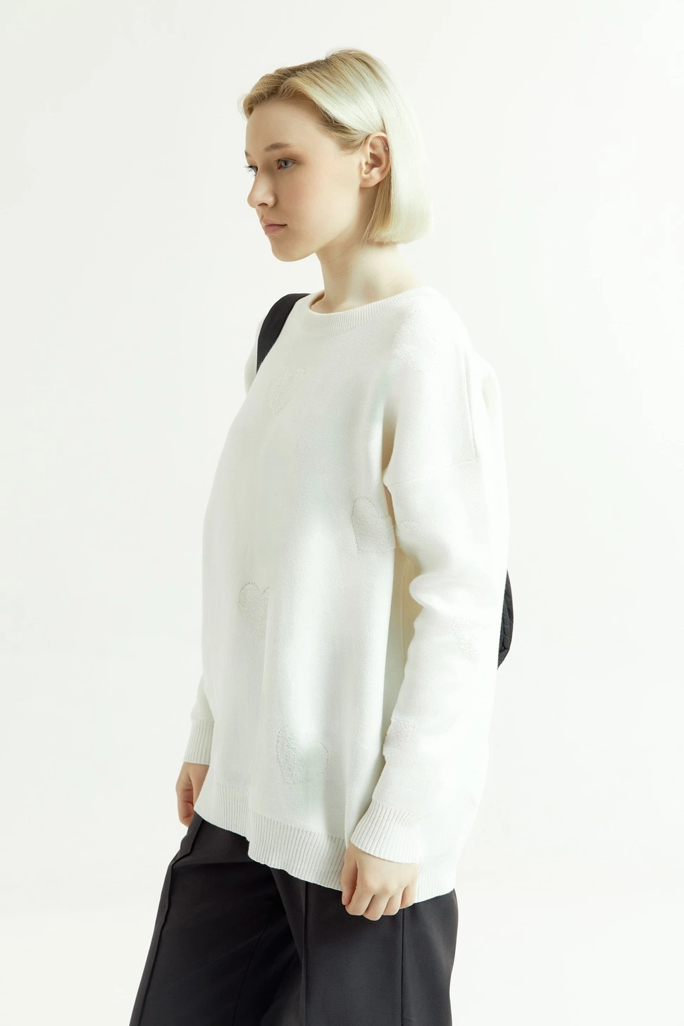 Свитер белый для женщин 43210-4 65