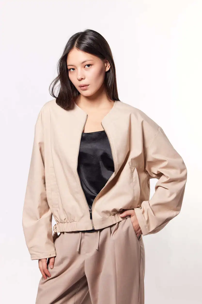 Ветровка бежевый для женщин 44301-15 72