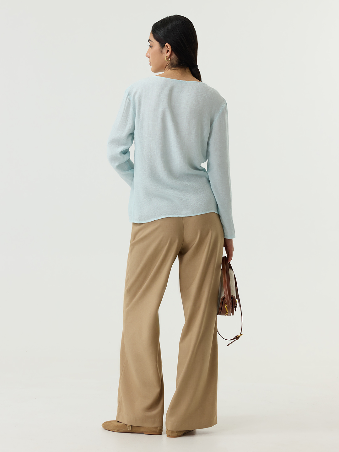 Блузка голубой для женщин 48215-10 28