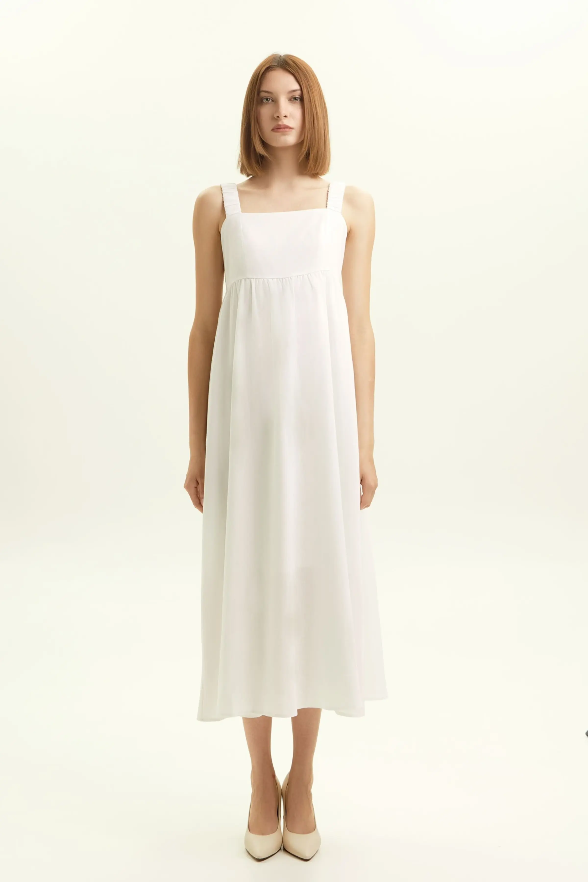 Сарафан белый для женщин 45281-4 48