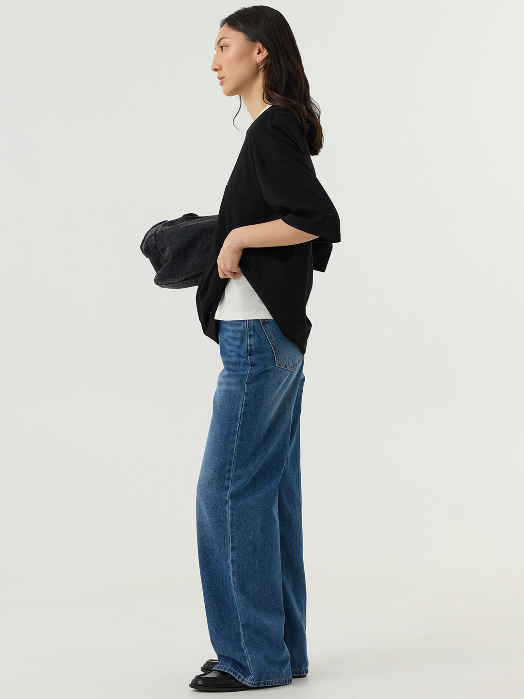 Футболка черный для женщин 48150-1 67