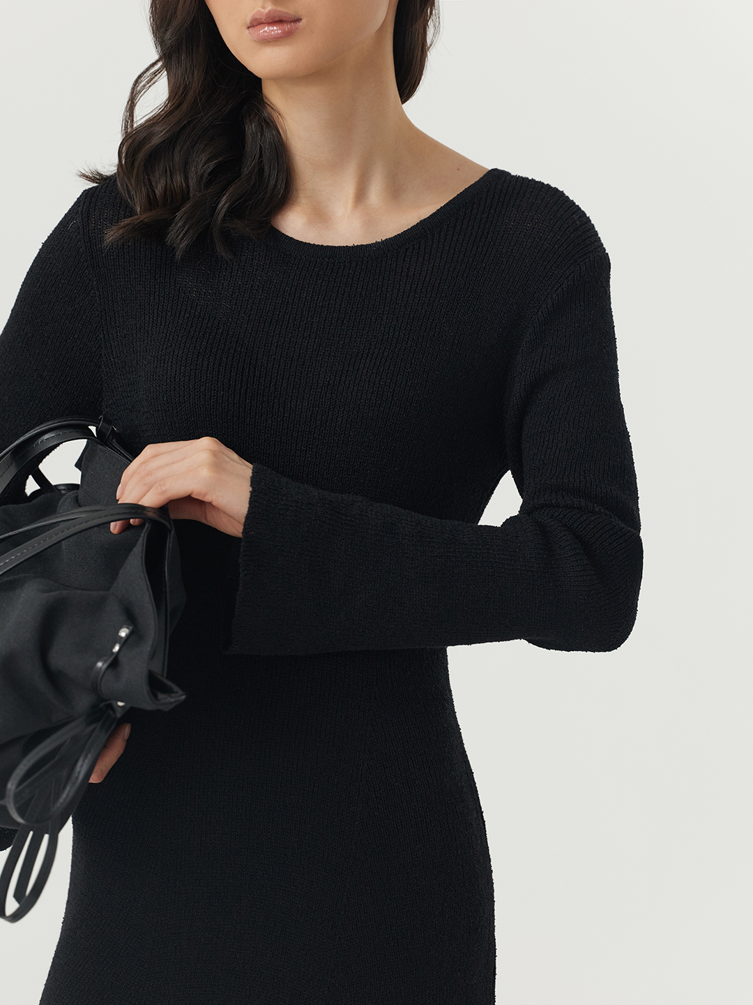 Платье черный для женщин 48112-1 54