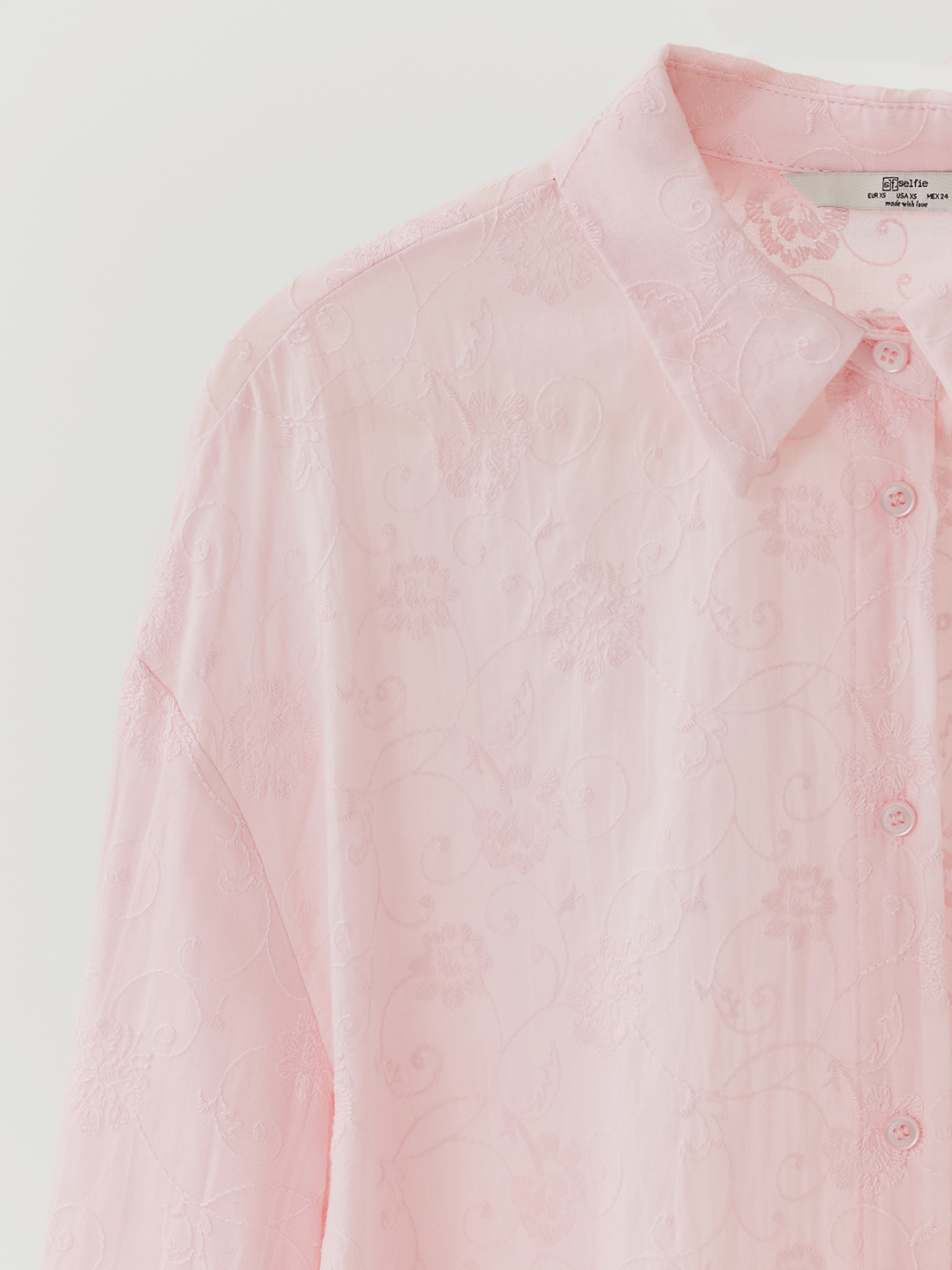 Рубашка розовый для женщин 48254-17 66