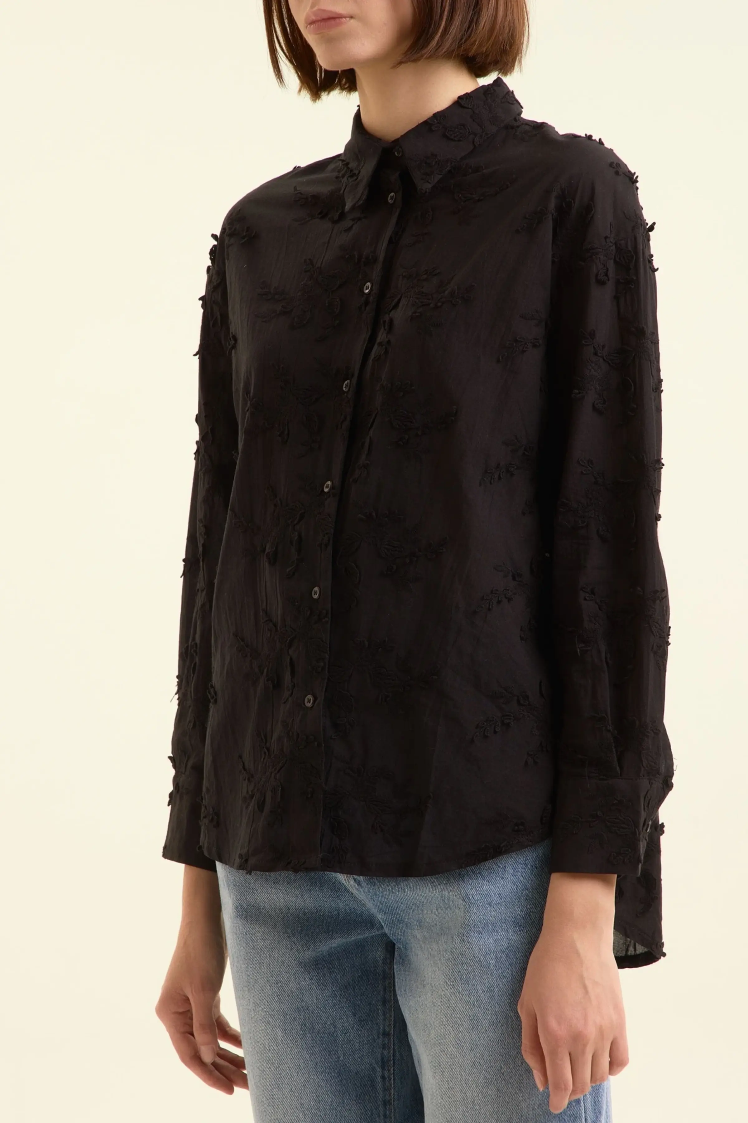 Рубашка черный для женщин 47203-1 66