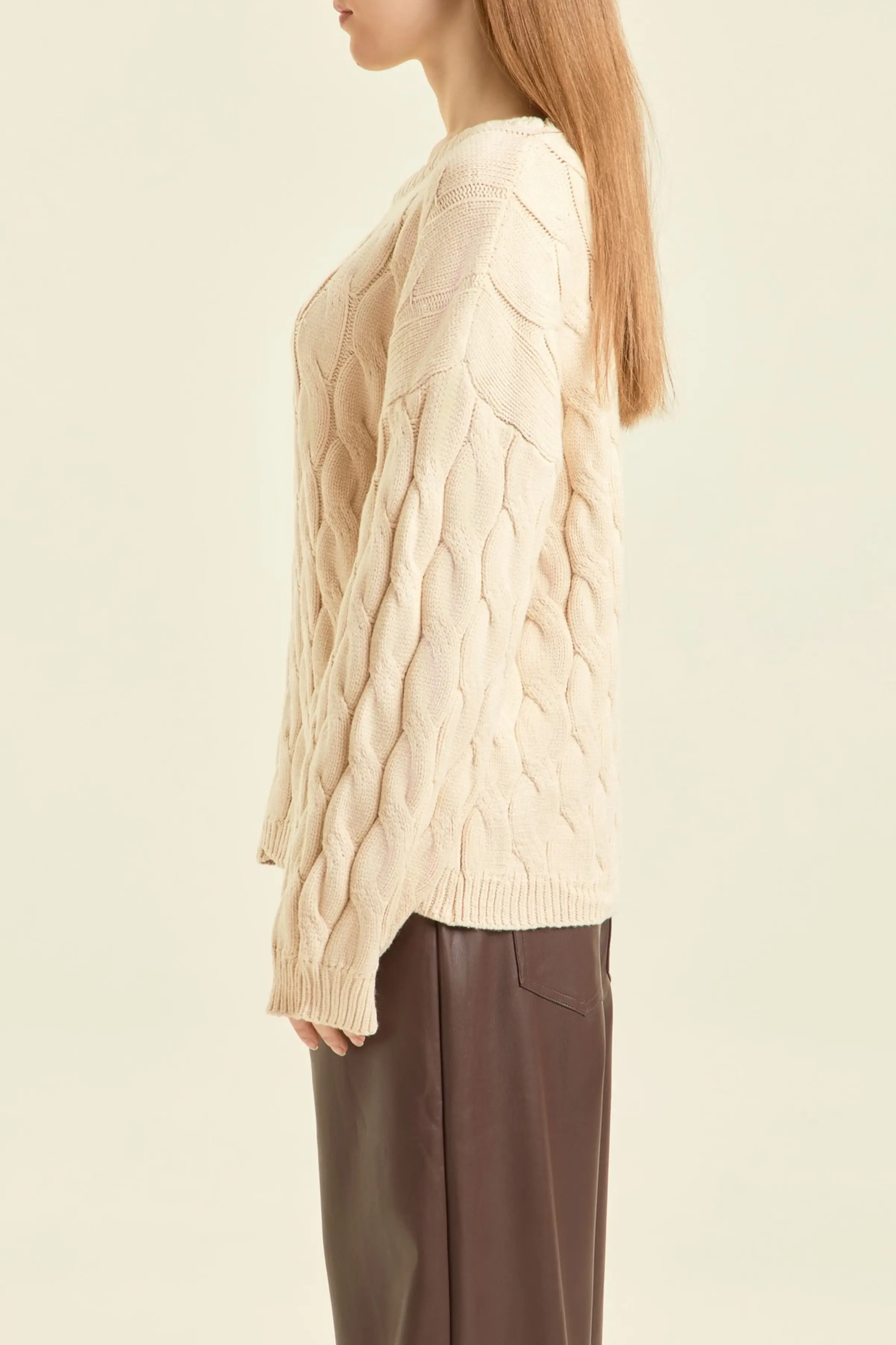 Свитер айвори для женщин 47211-234 65