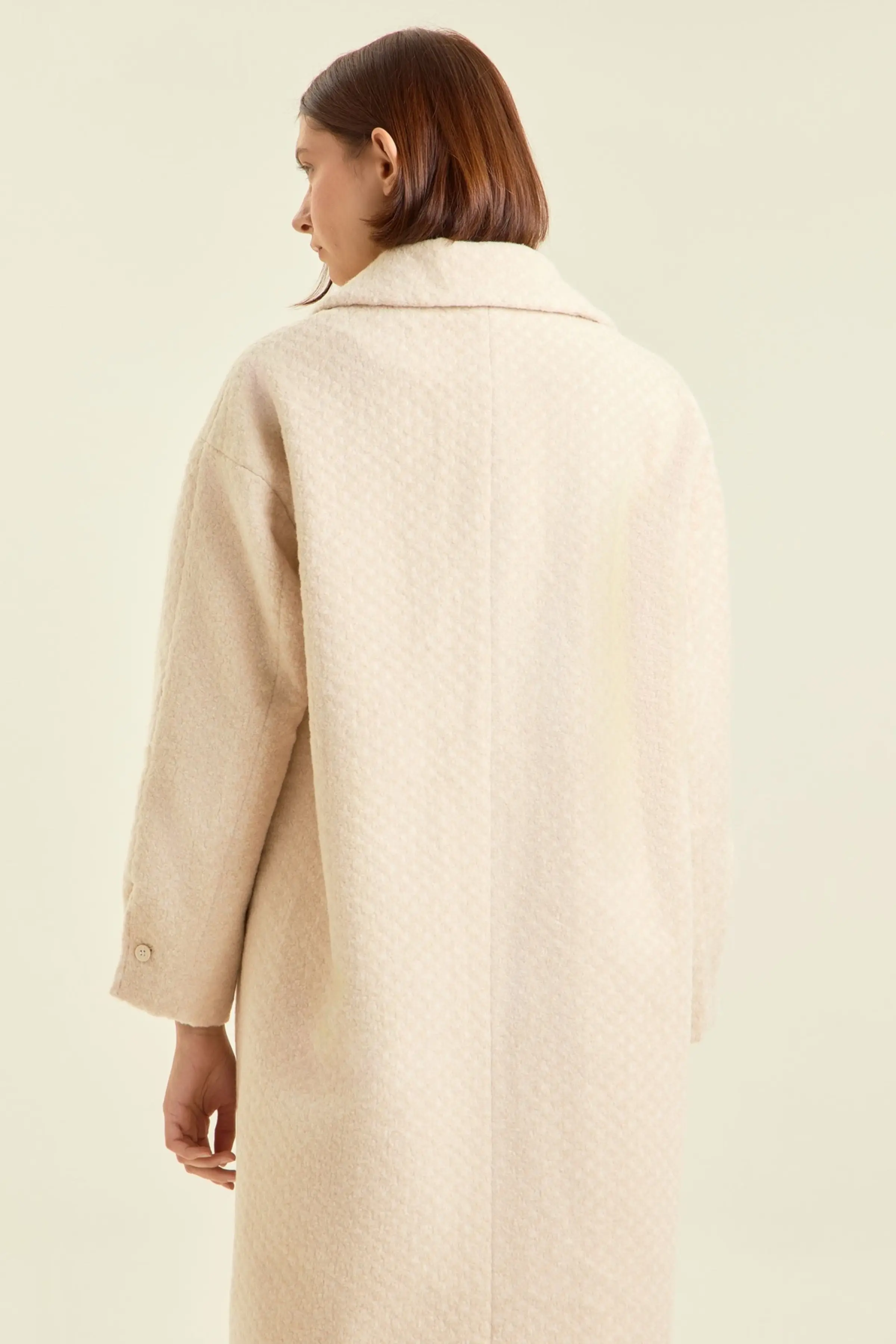 Пальто айвори для женщин 47109-234 53