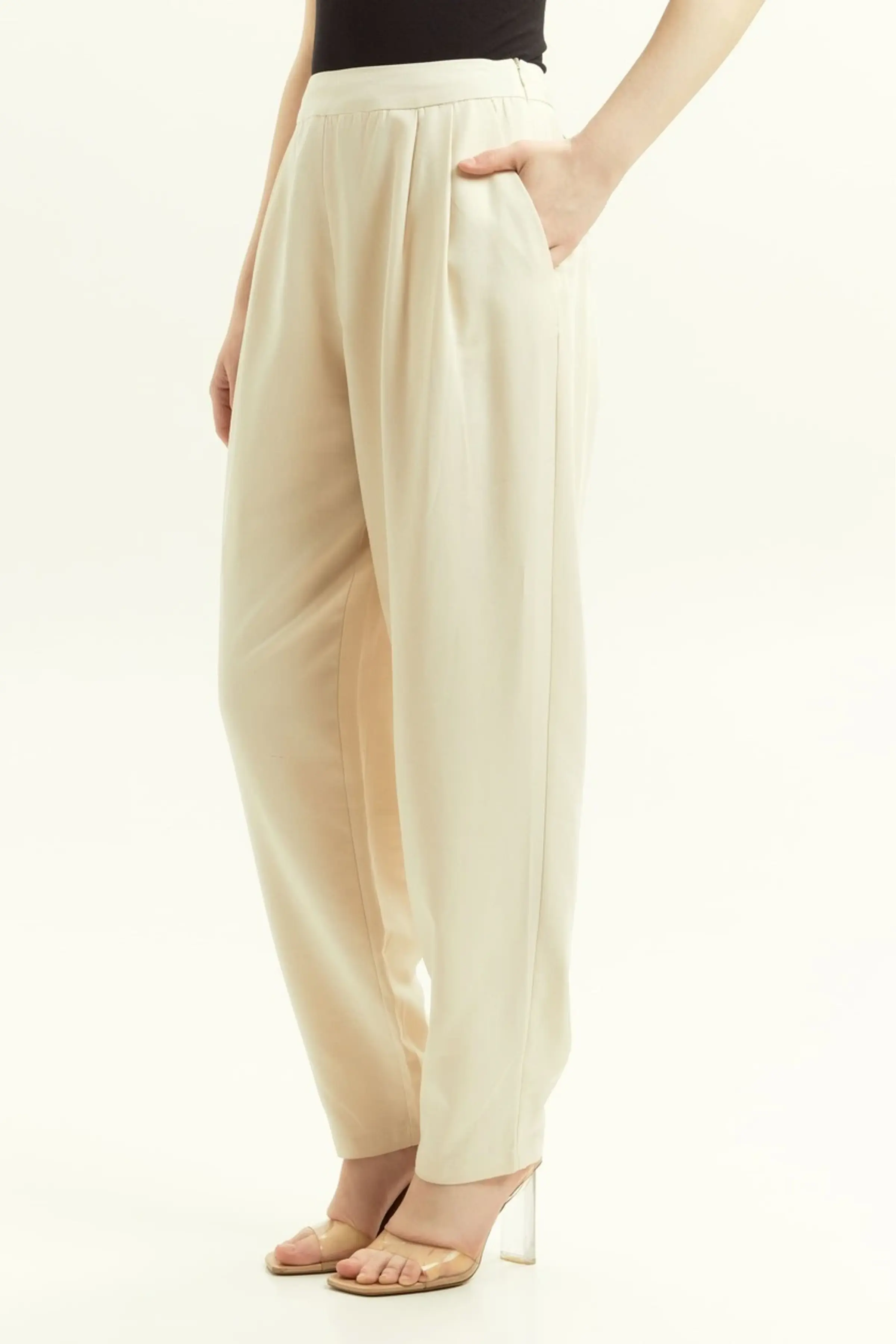 Брюки бежевый для женщин 45288-15 71