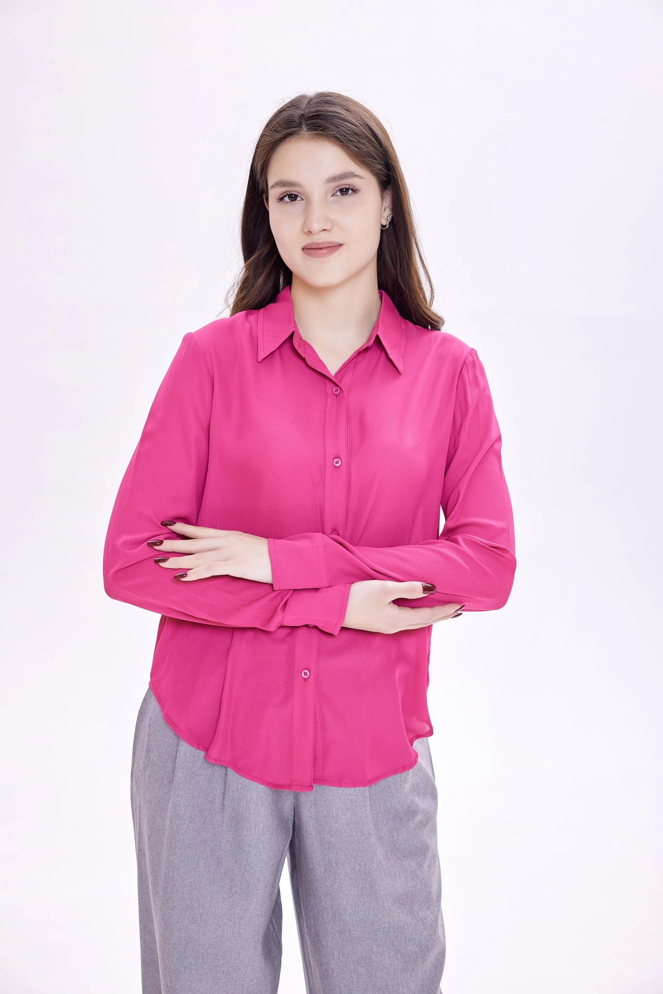 Блузка пурпурный для женщин 39258-24 28