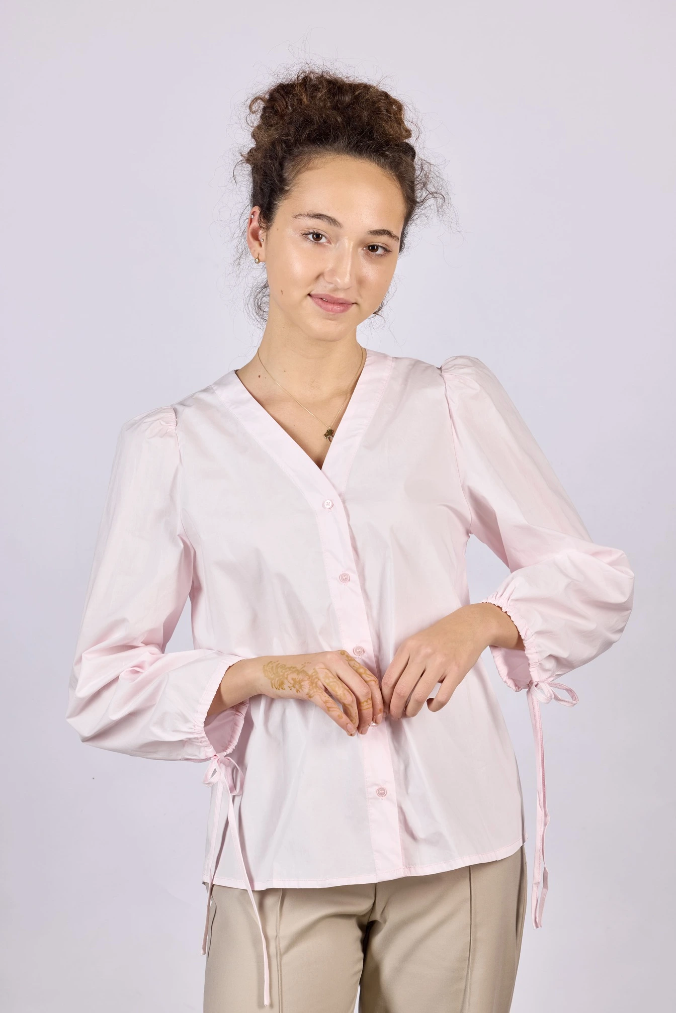 Блузка розовый для женщин 44129-17 28