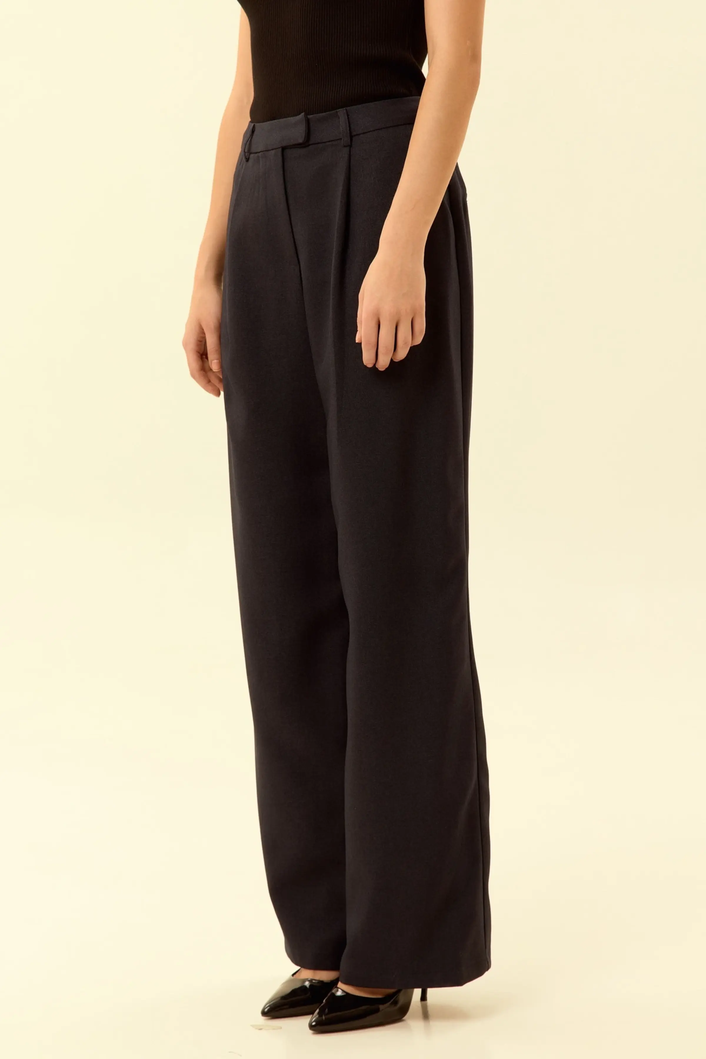 Брюки синий для женщин 46207-65 71