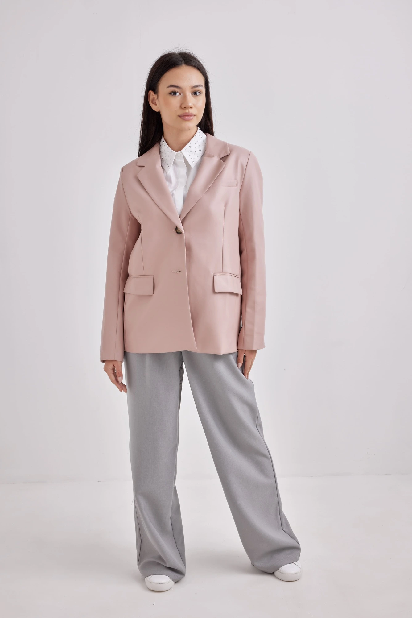 Жакет розовый для женщин 42190-17 64