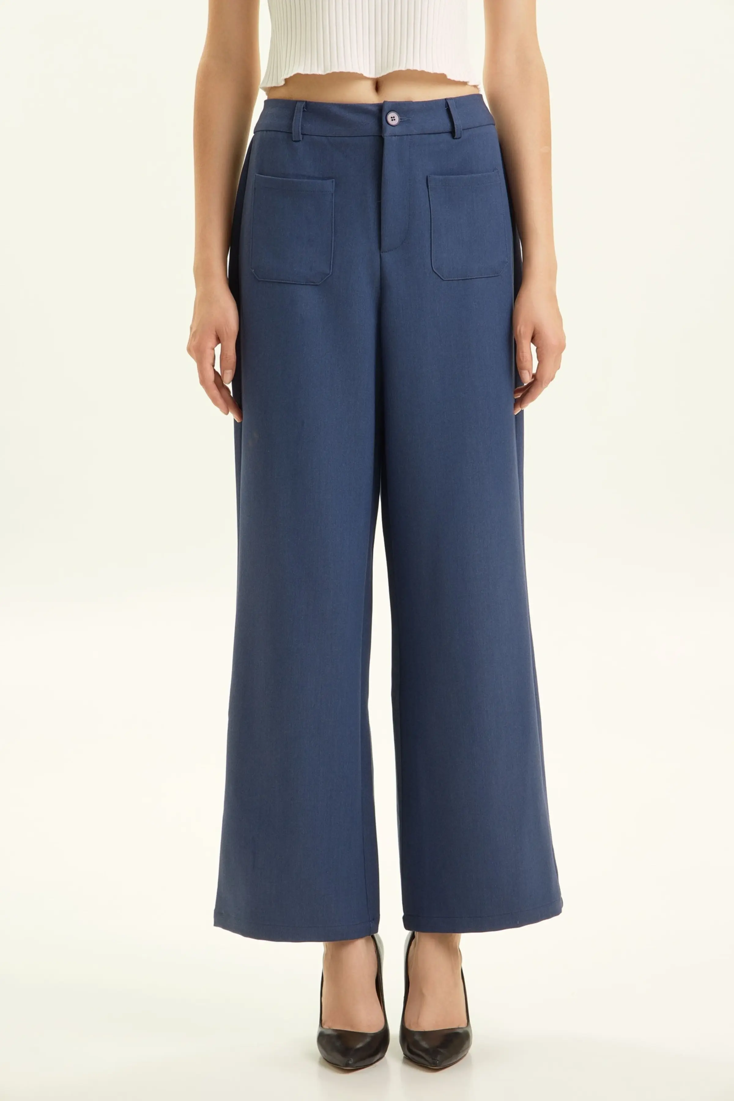 Брюки темно-синий для женщин 45337D-18 71