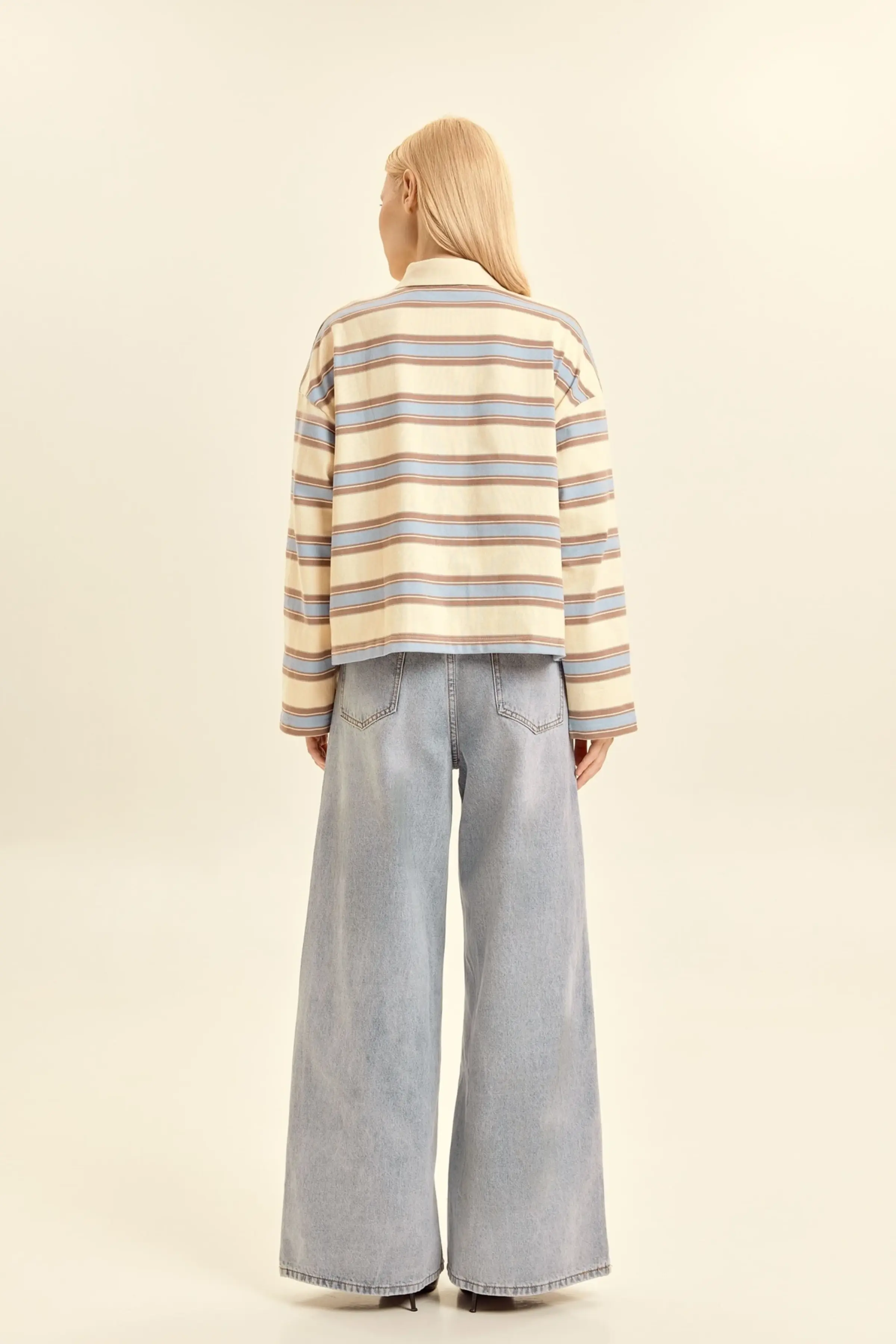 Джинсы голубой для женщин 46188-10 74