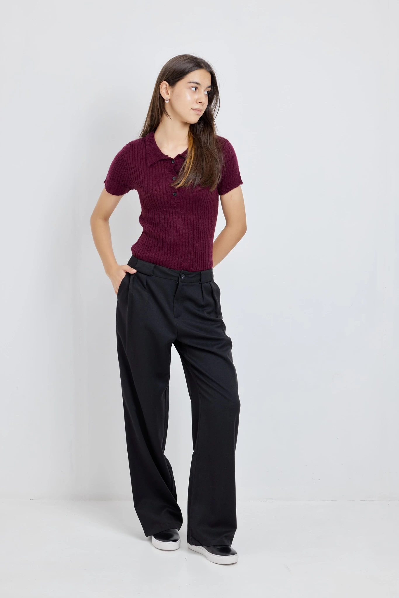 Брюки черный для женщин 42185-1 71