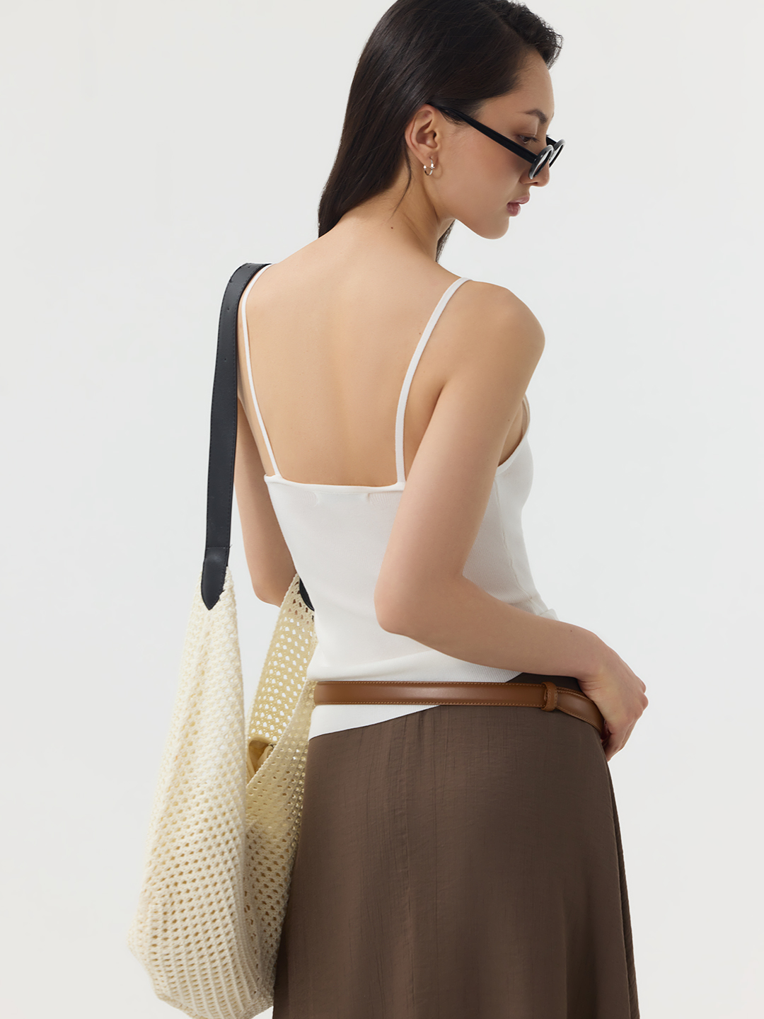 Топ белый для женщин 49307-4 46