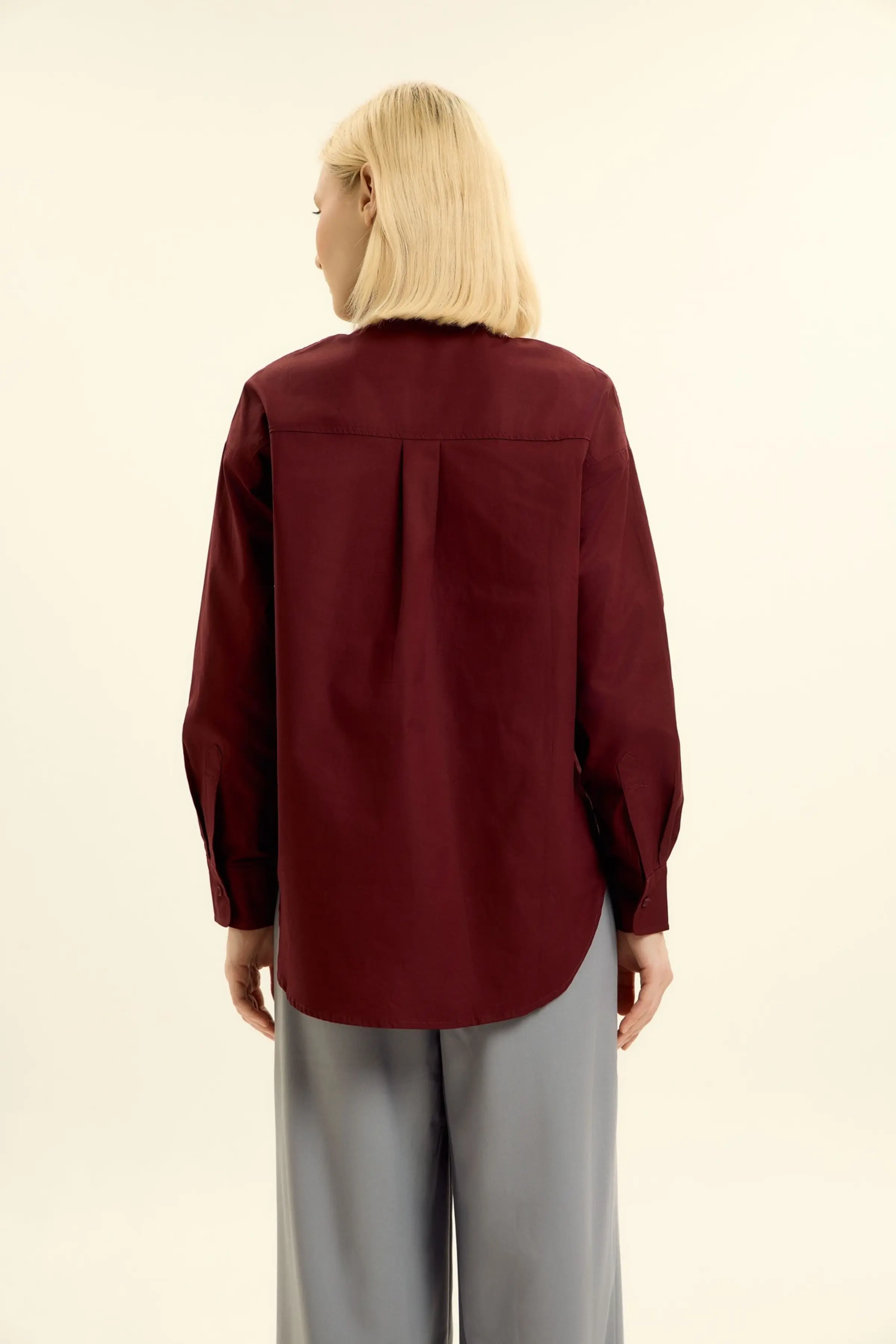 Рубашка бордовый для женщин 46249-67 66