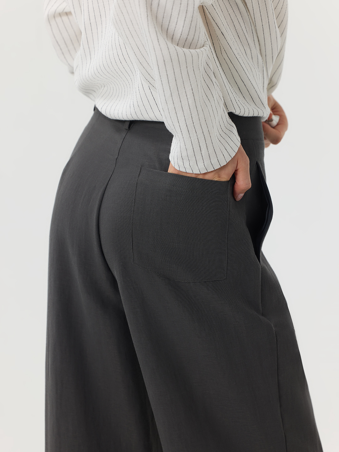 Брюки серый для женщин 49132-61 71