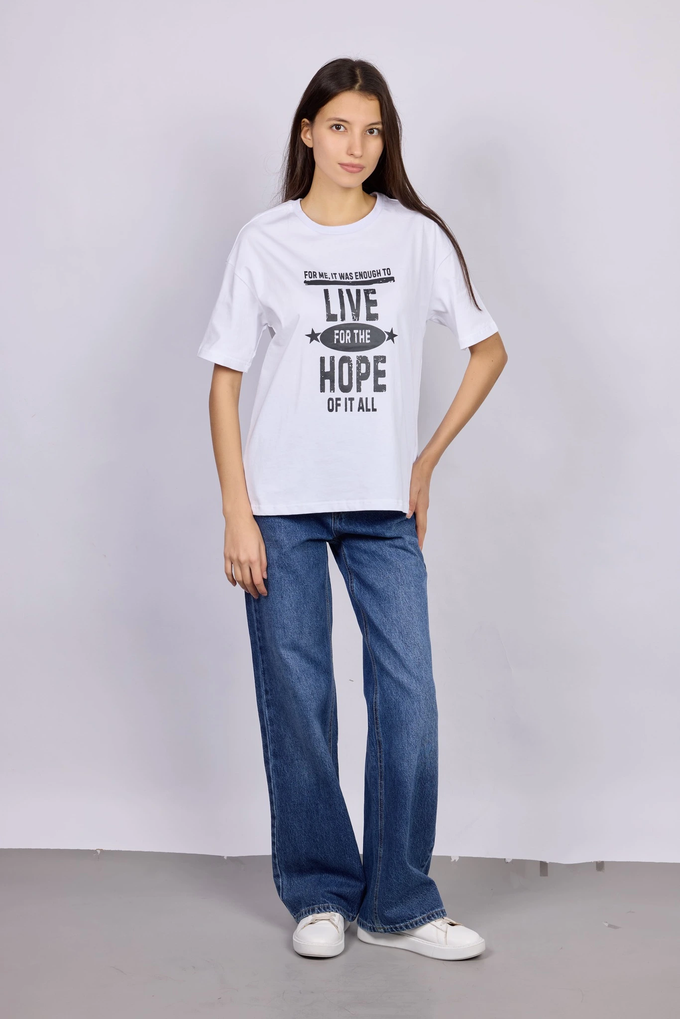 Футболка белый для женщин 42139-4 67