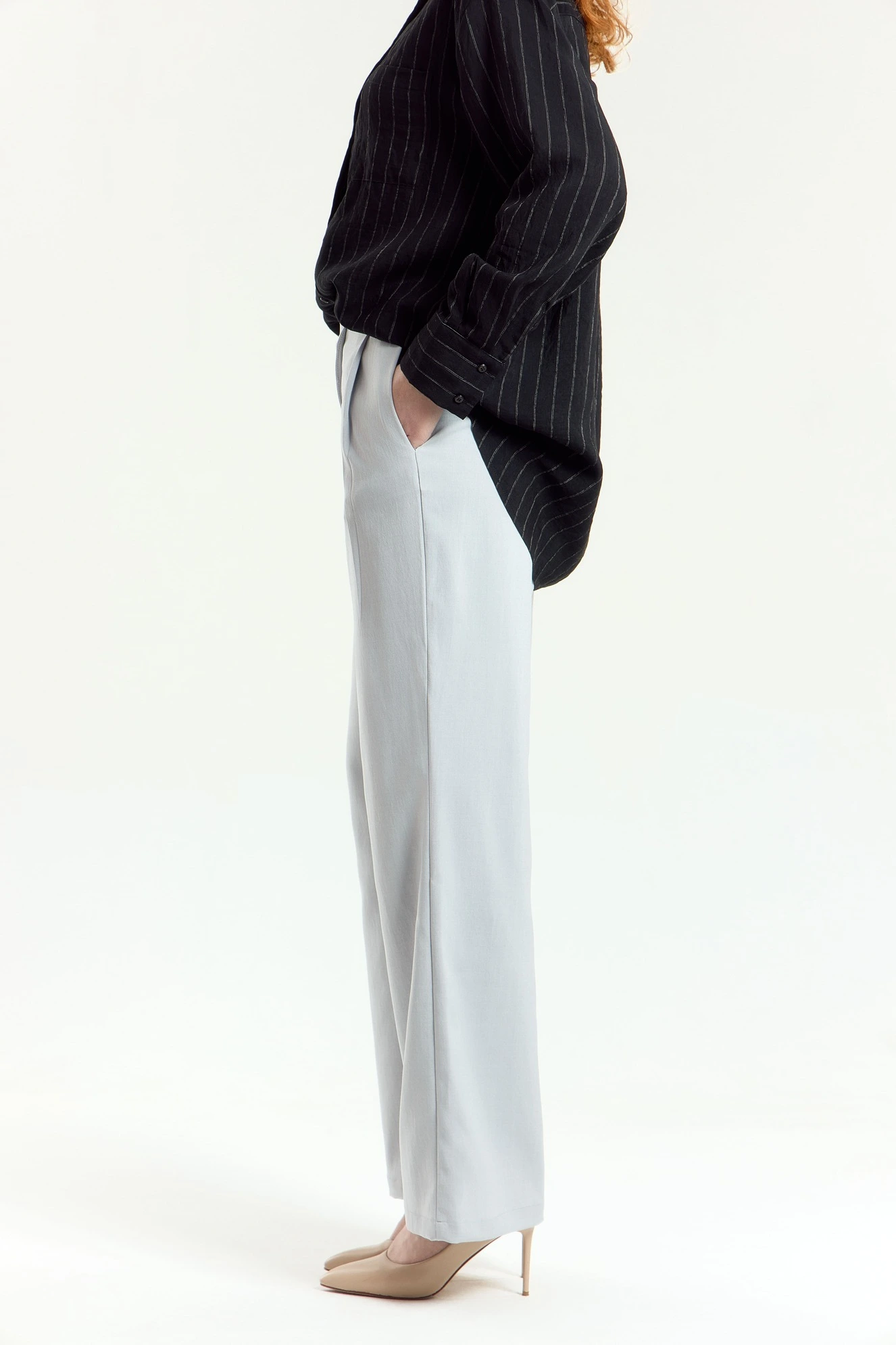 Брюки серый для женщин 45109-61 71