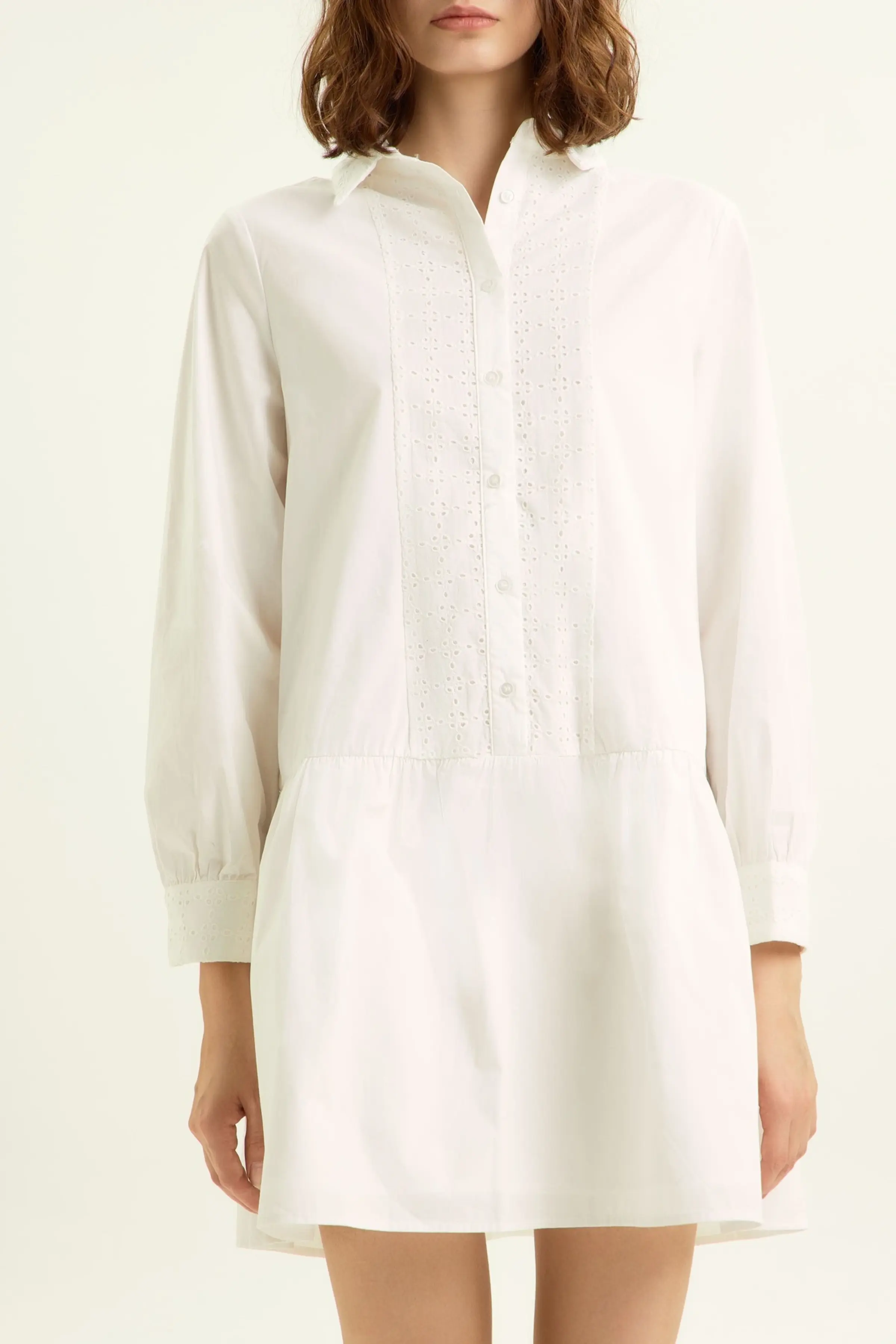 Платье белый для женщин 44107-4 54