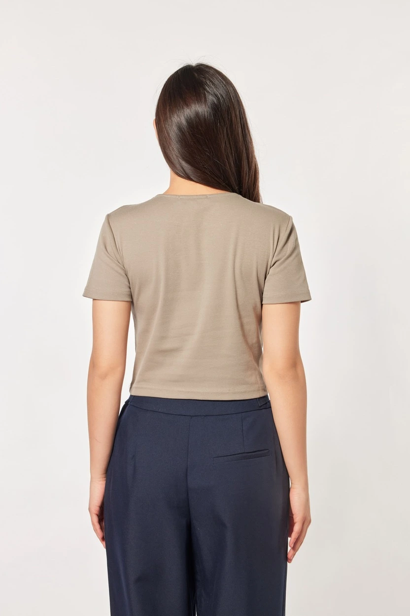 Топ хаки для женщин 44218-14 46