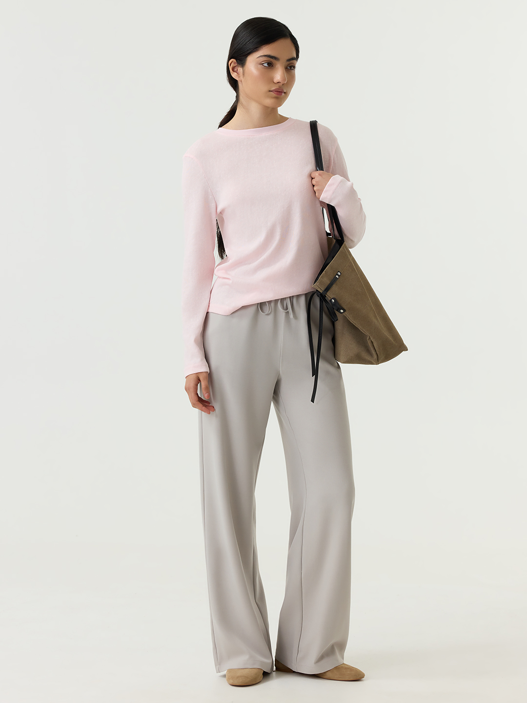 Брюки серый для женщин 48181-61 71