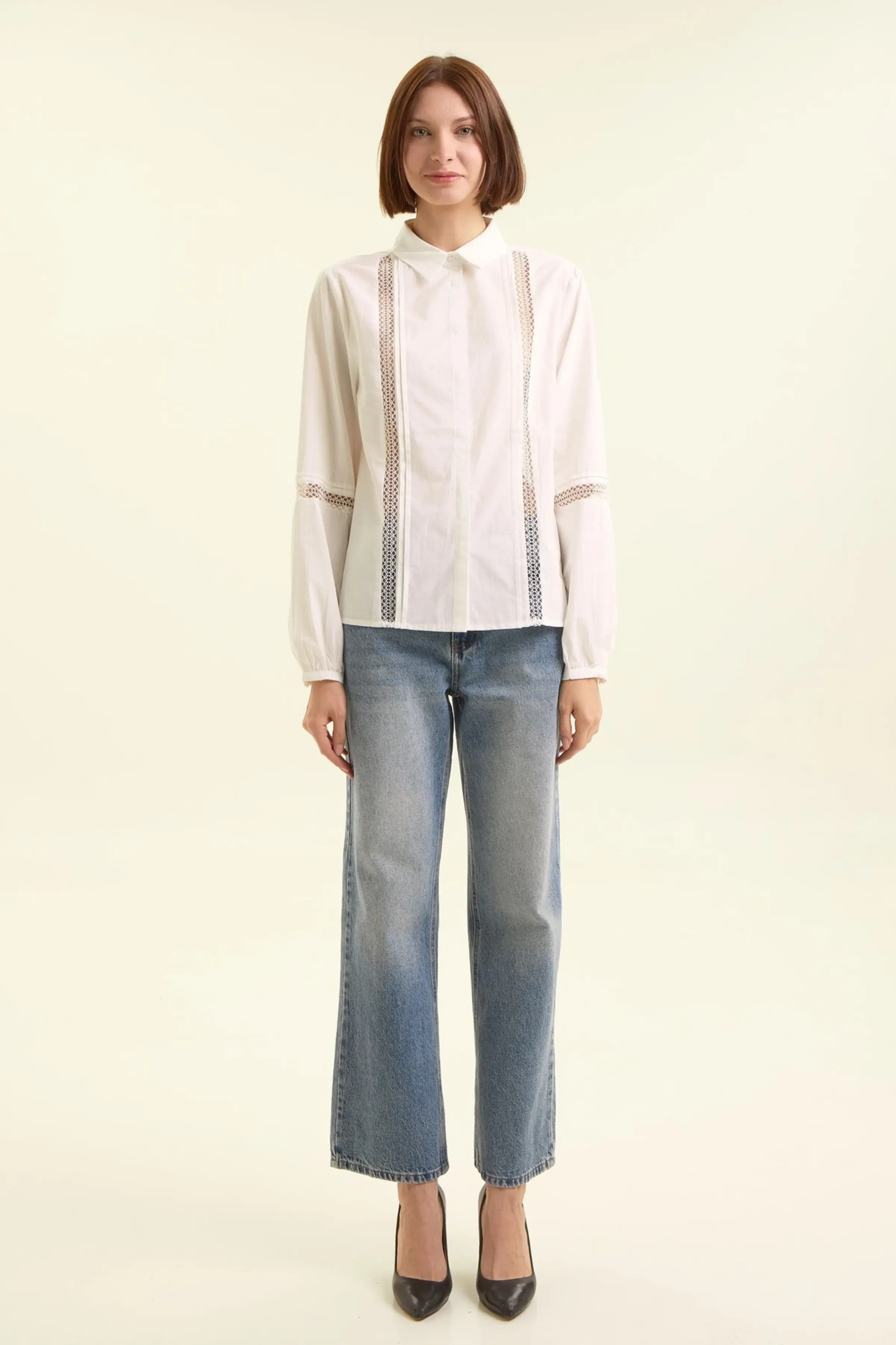 Рубашка белый для женщин 47228-4 66