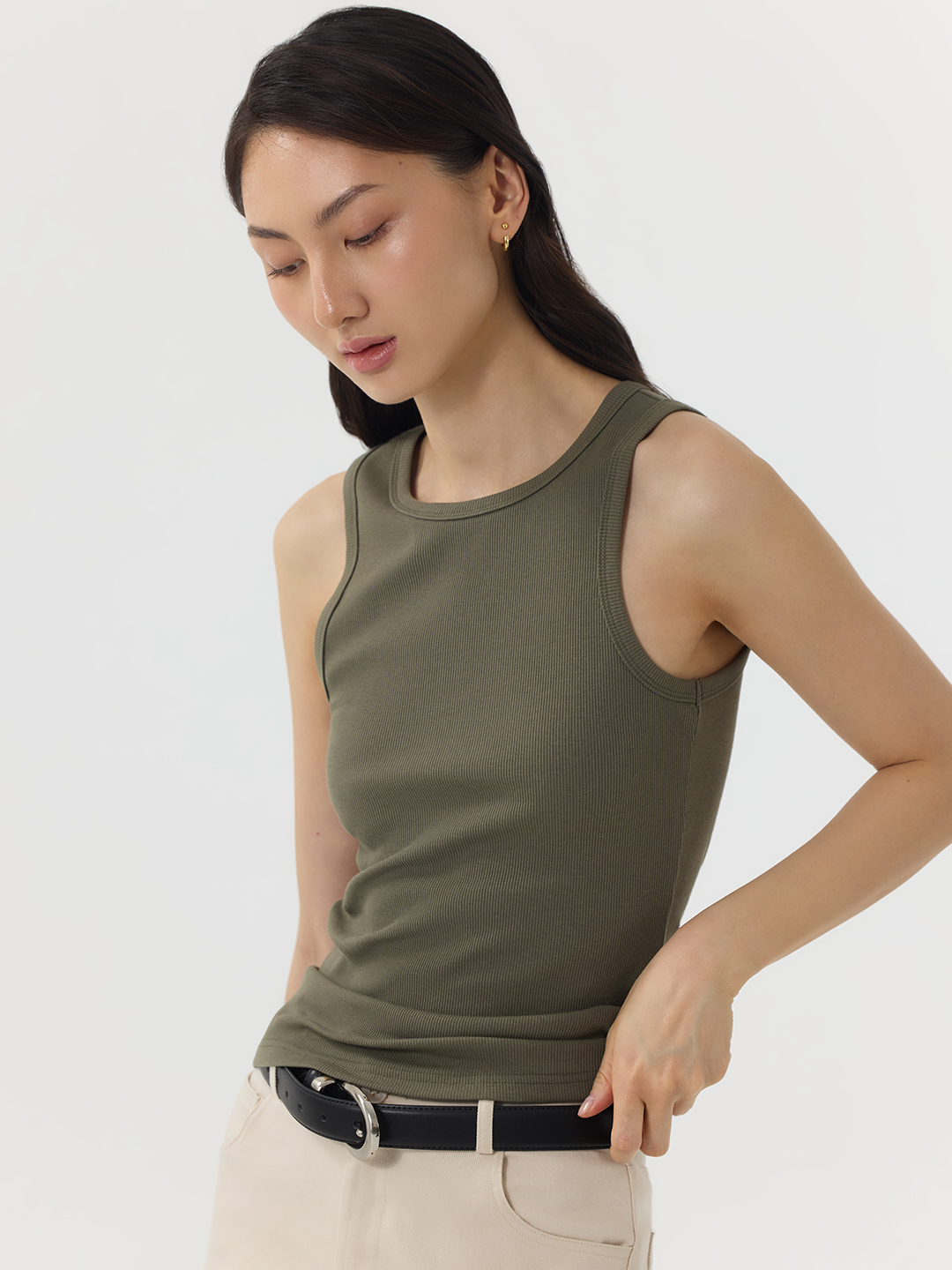 Топ хаки для женщин 49123-14 46