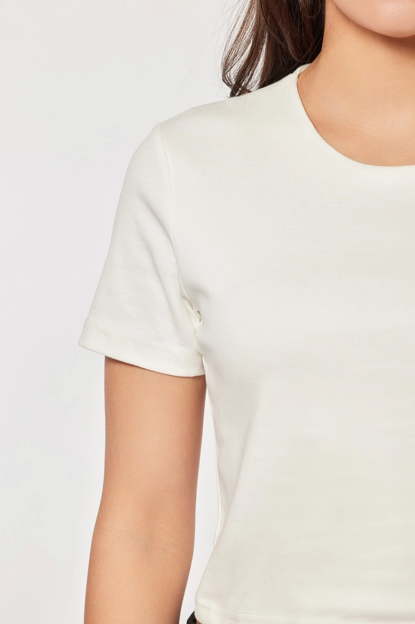 Топ белый для женщин 44218-4 46