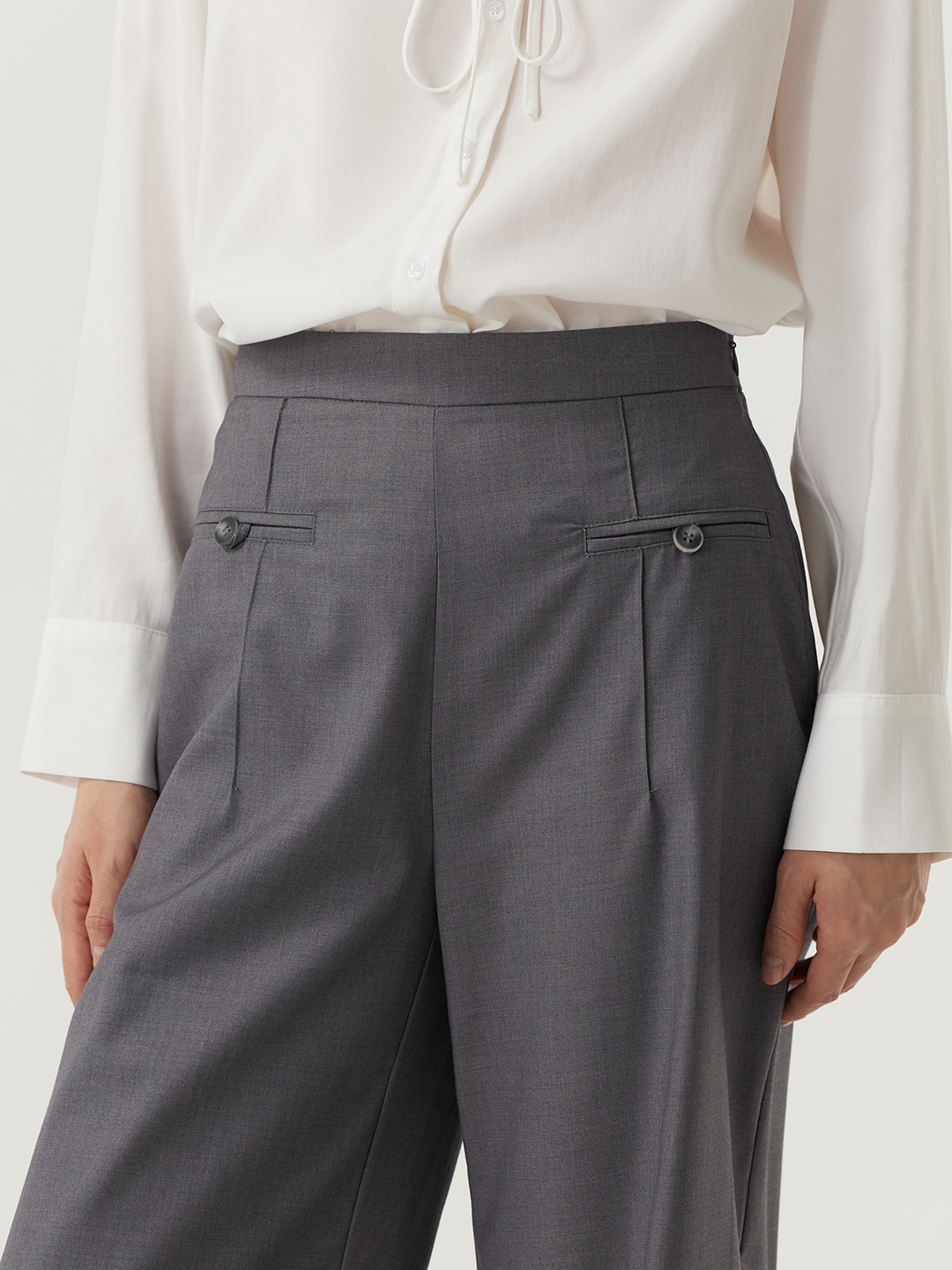 Брюки серый для женщин 48111-61 71