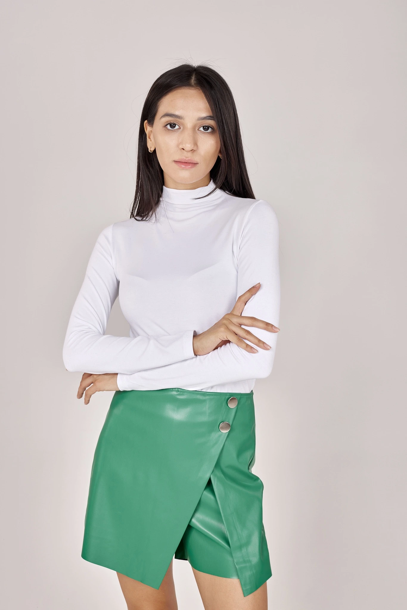 Водолазка белый для женщин 551/641/31205-4 73