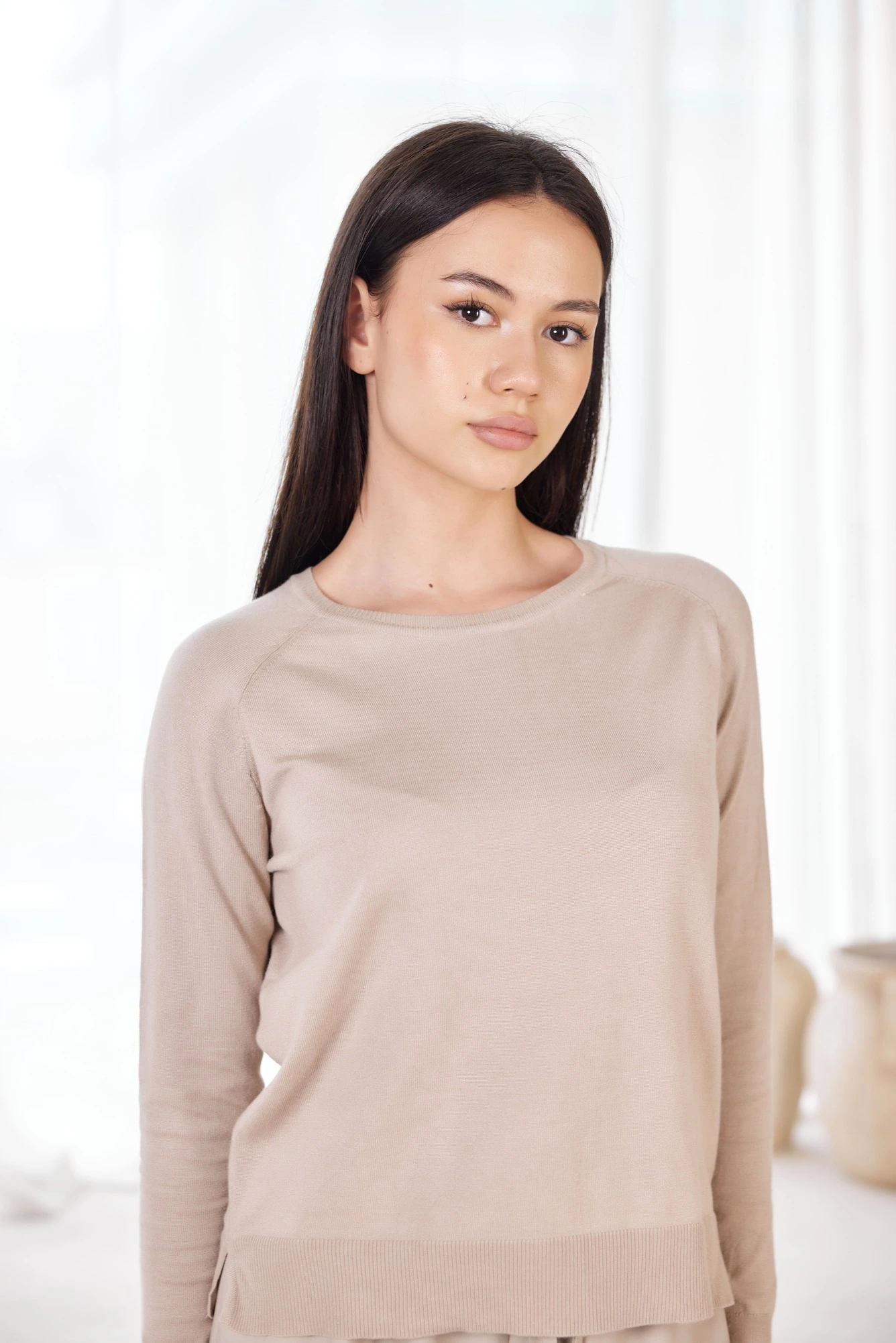 Джемпер айвори для женщин 42149-234 60