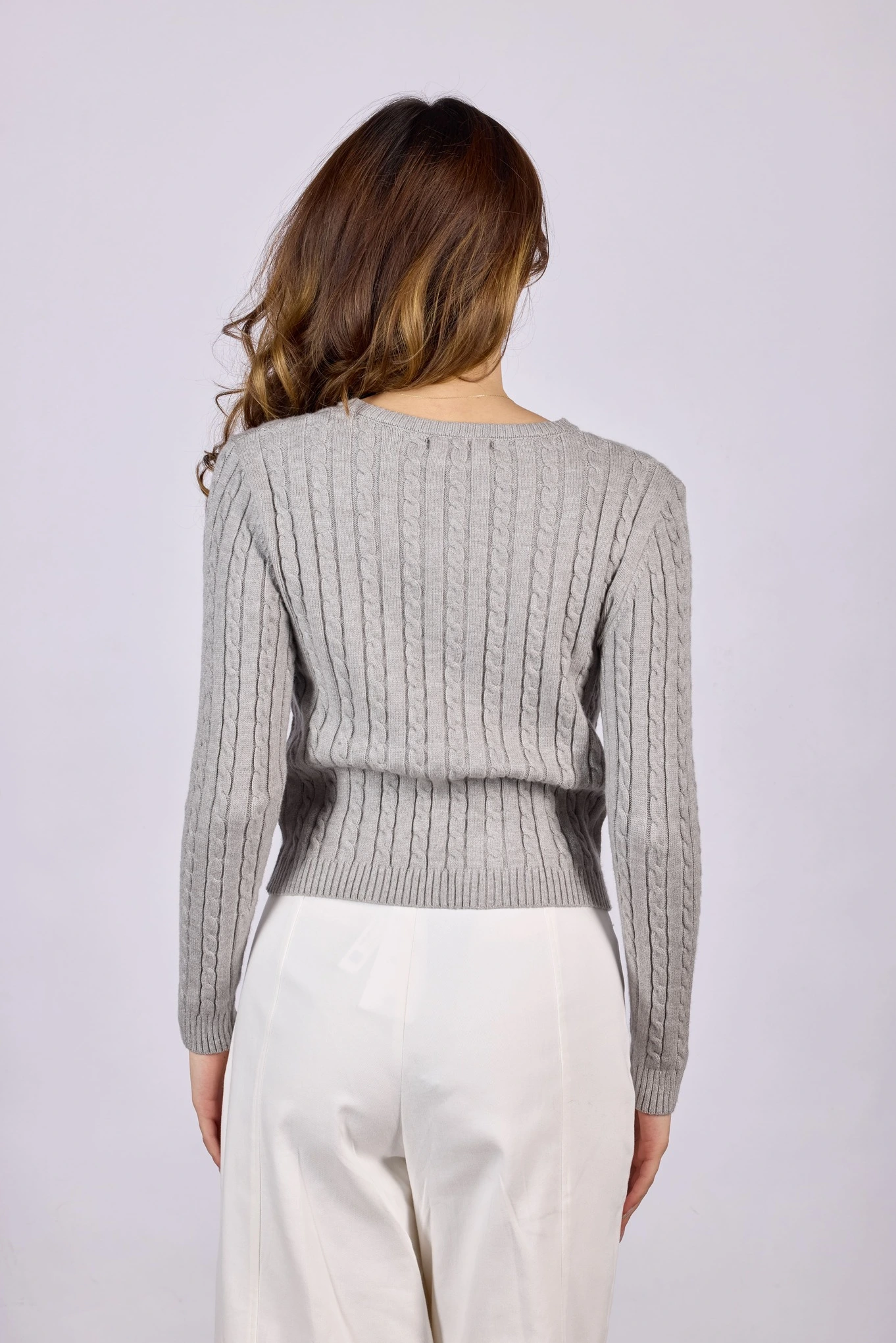 Кардиган серый для женщин 44102-61 50